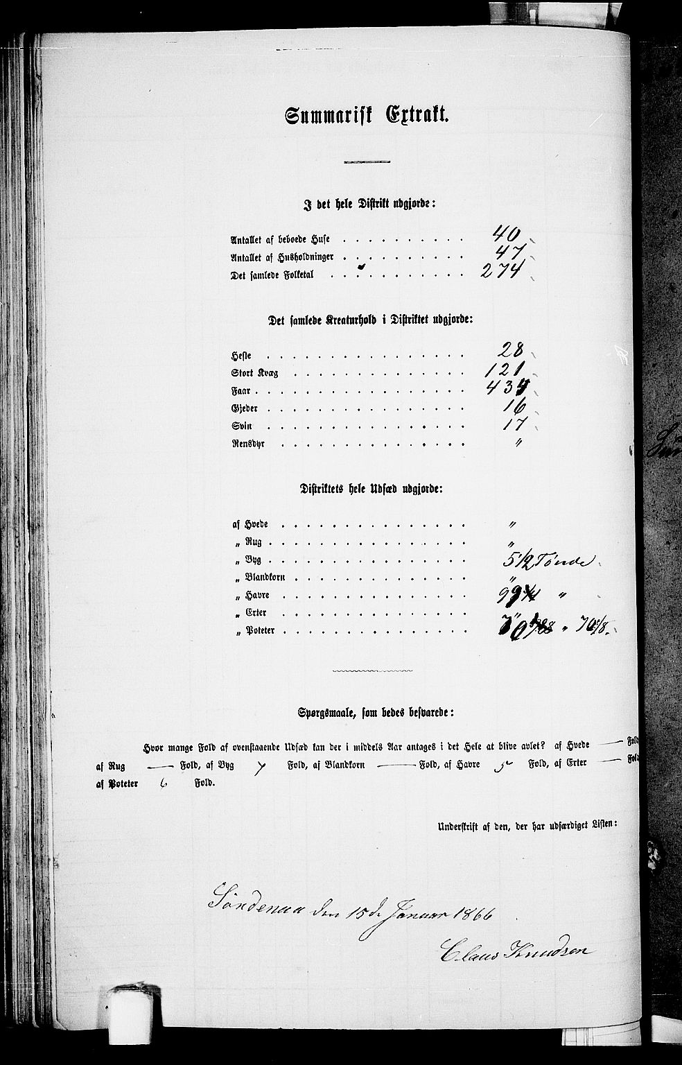 RA, Folketelling 1865 for 1147P Avaldsnes prestegjeld, 1865, s. 71