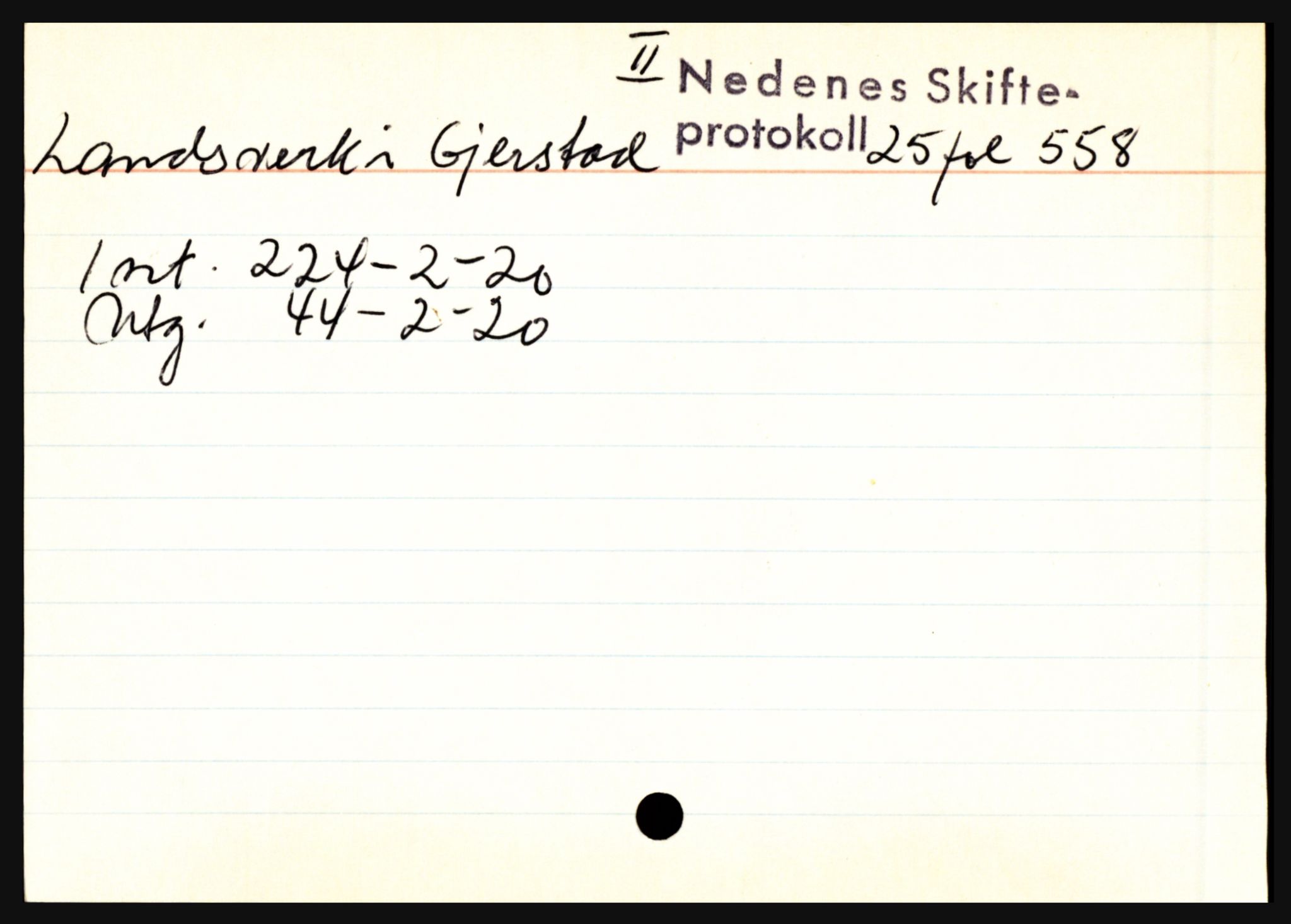 Nedenes sorenskriveri før 1824, AV/SAK-1221-0007/H, s. 16689