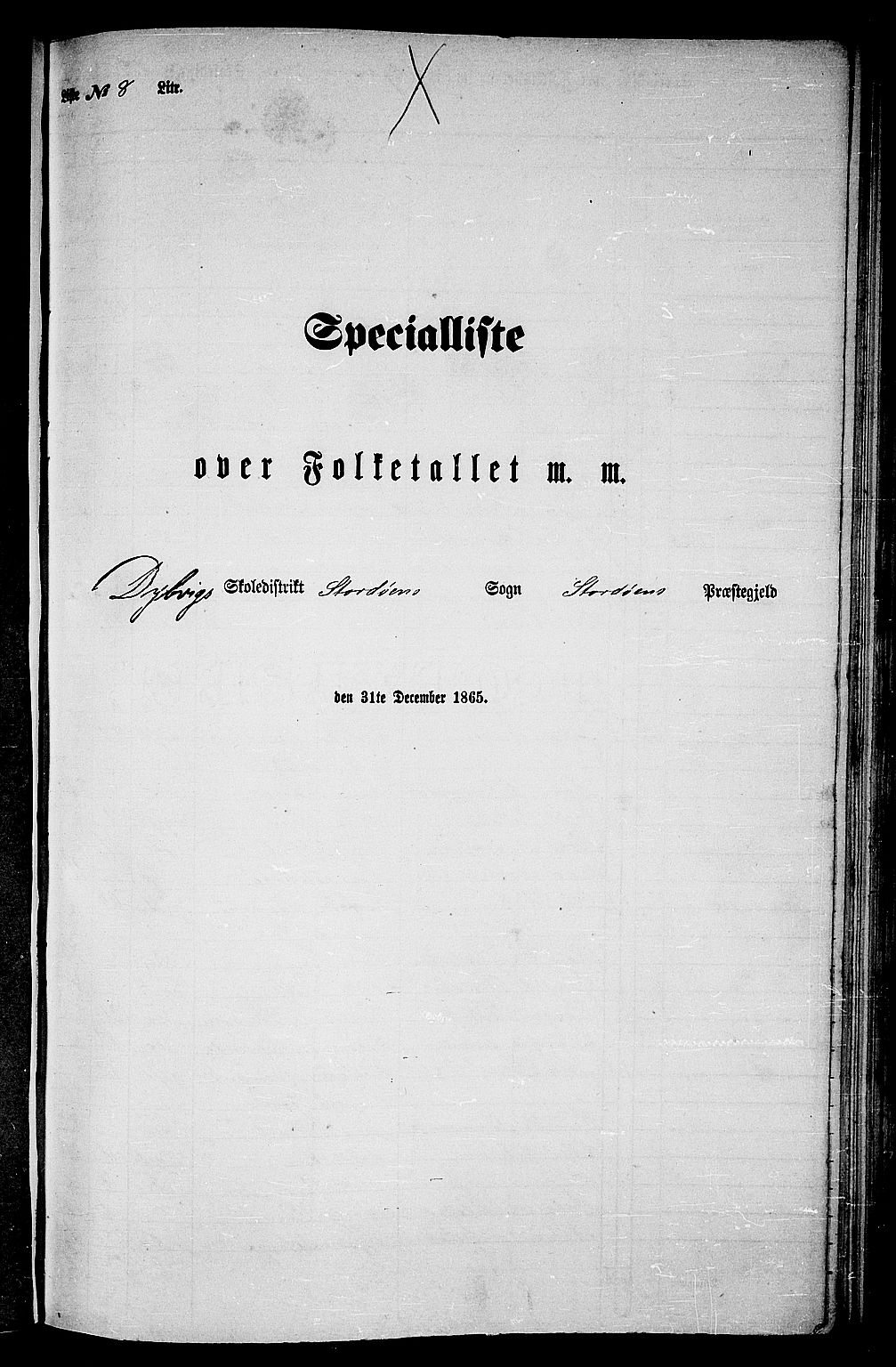 RA, Folketelling 1865 for 1221P Stord prestegjeld, 1865, s. 83