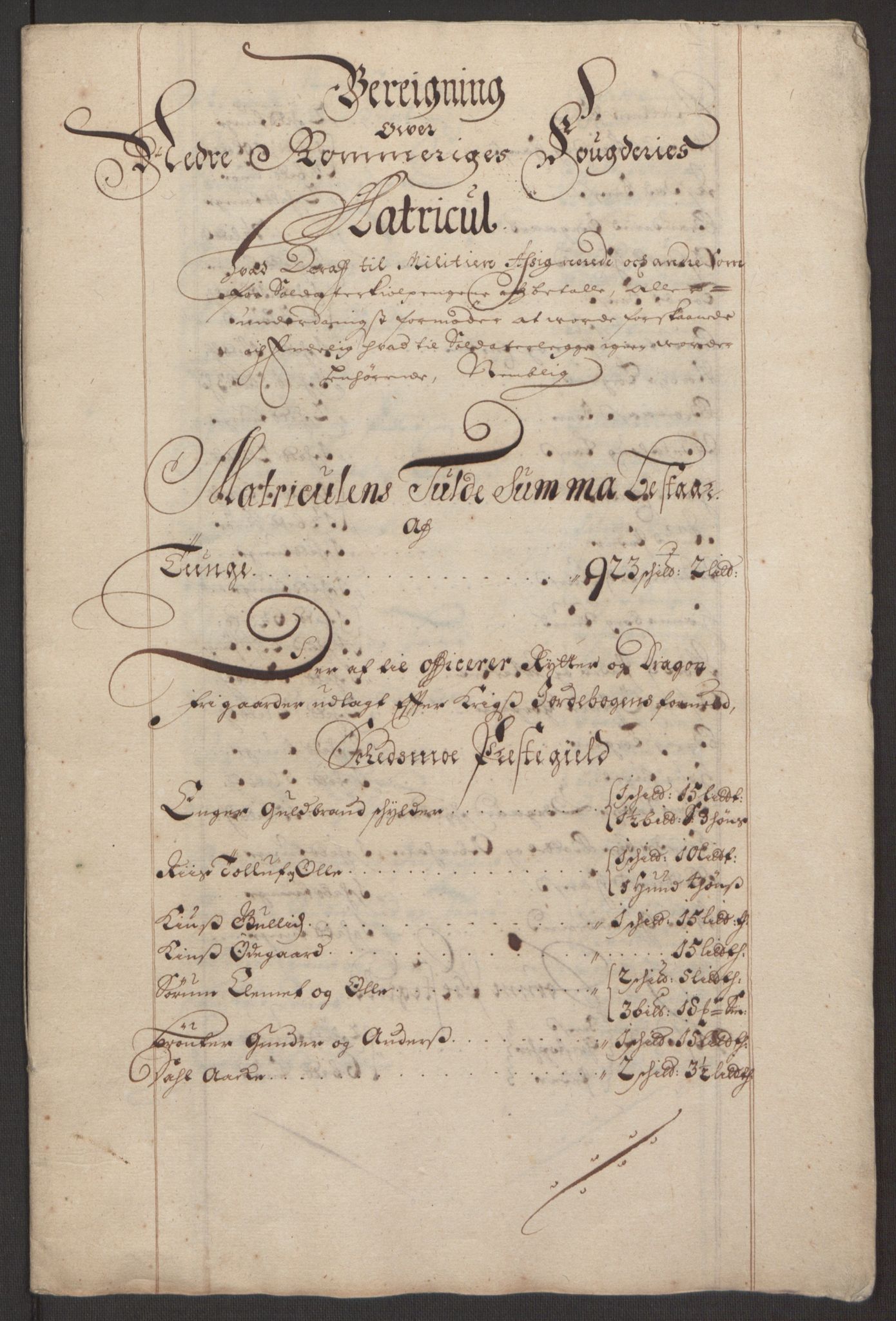 Rentekammeret inntil 1814, Reviderte regnskaper, Fogderegnskap, AV/RA-EA-4092/R11/L0579: Fogderegnskap Nedre Romerike, 1694-1695, s. 212