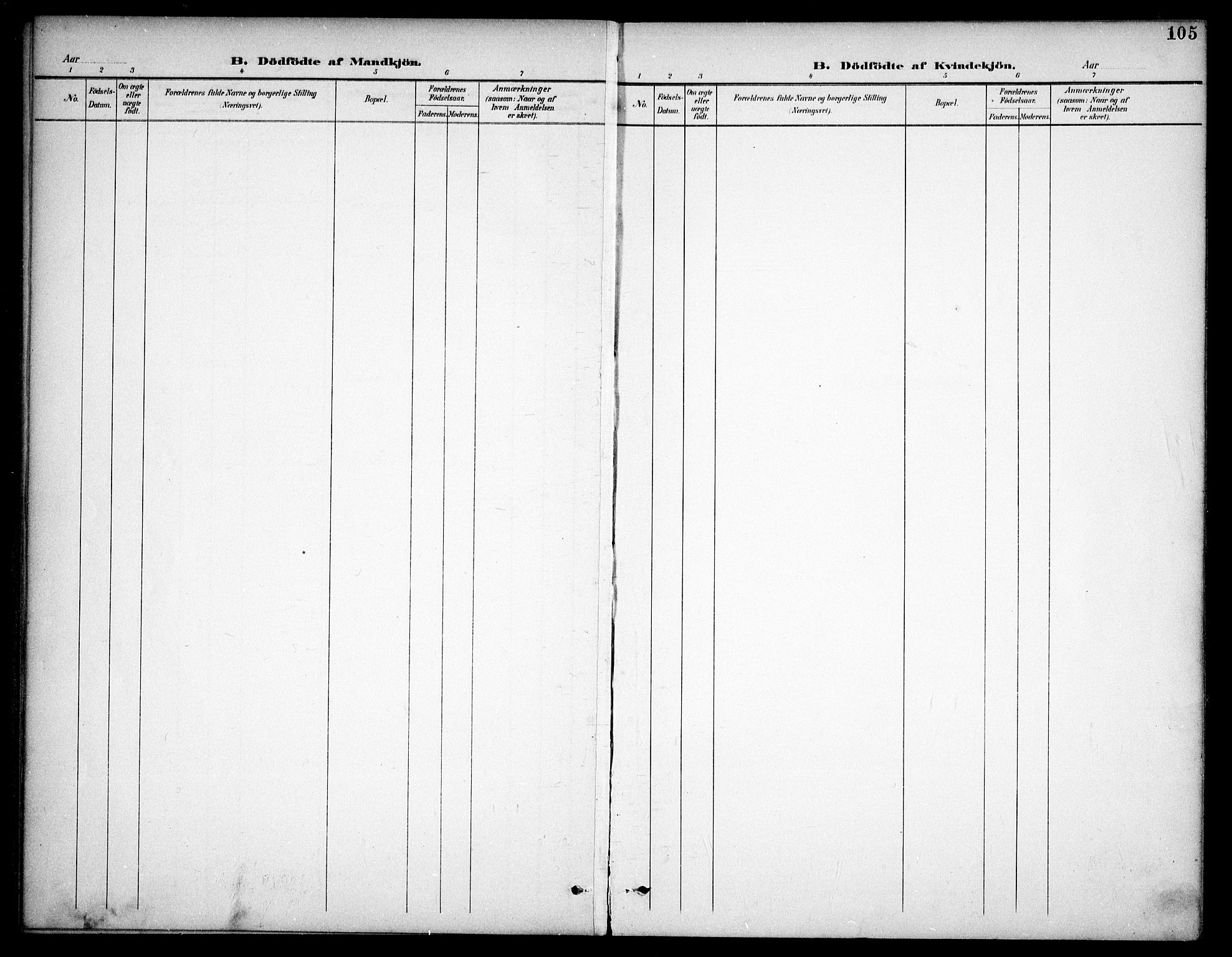 Høland prestekontor Kirkebøker, AV/SAO-A-10346a/F/Fb/L0003: Ministerialbok nr. II 3, 1897-1912, s. 105