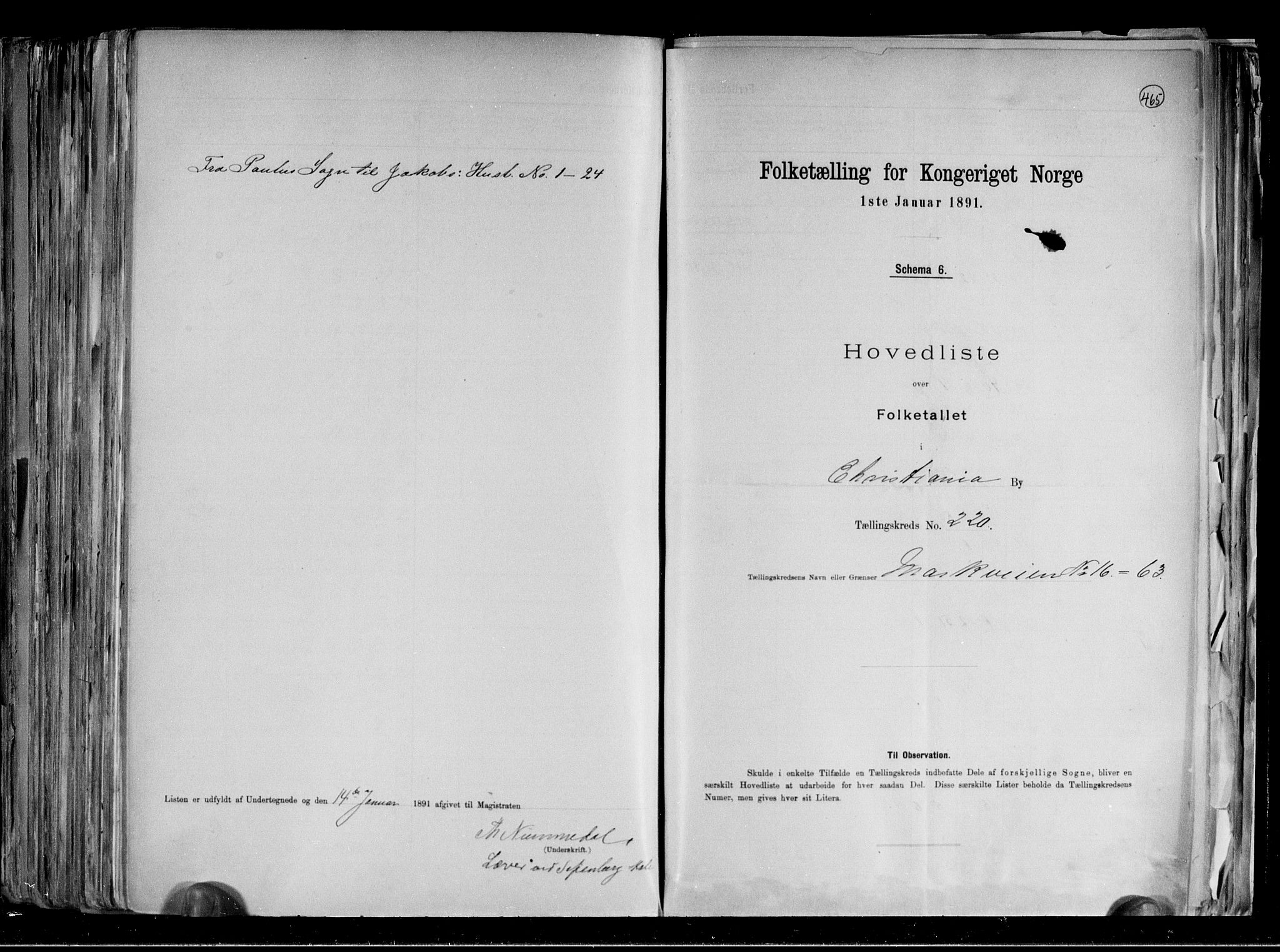 RA, Folketelling 1891 for 0301 Kristiania kjøpstad, 1891, s. 122860