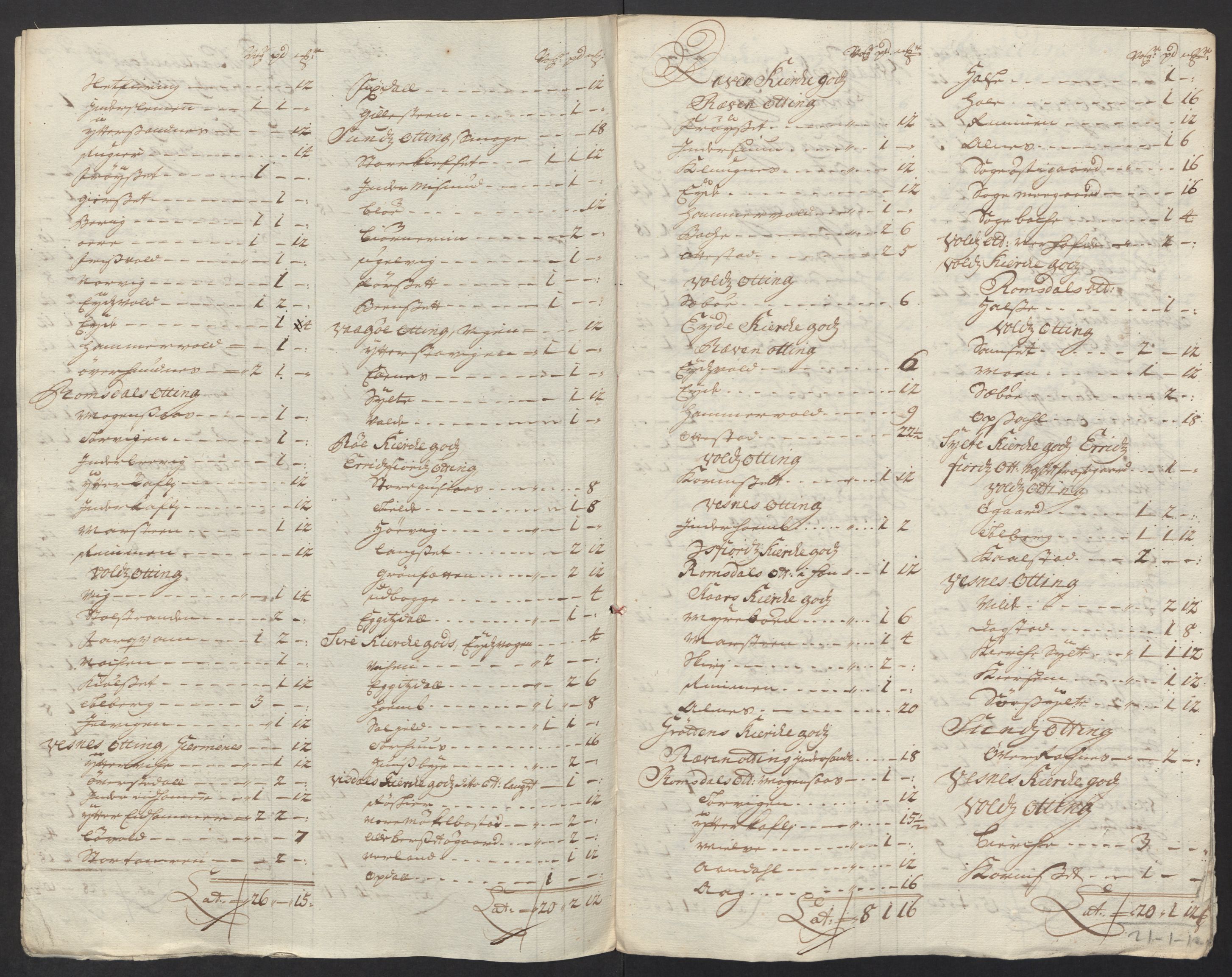 Rentekammeret inntil 1814, Reviderte regnskaper, Fogderegnskap, RA/EA-4092/R55/L3663: Fogderegnskap Romsdal, 1715-1716, s. 213
