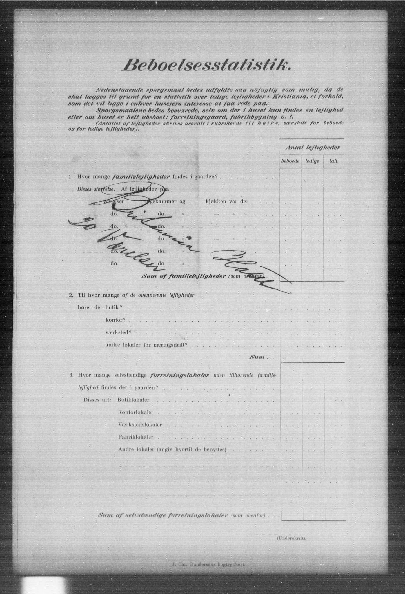 OBA, Kommunal folketelling 31.12.1903 for Kristiania kjøpstad, 1903, s. 21736