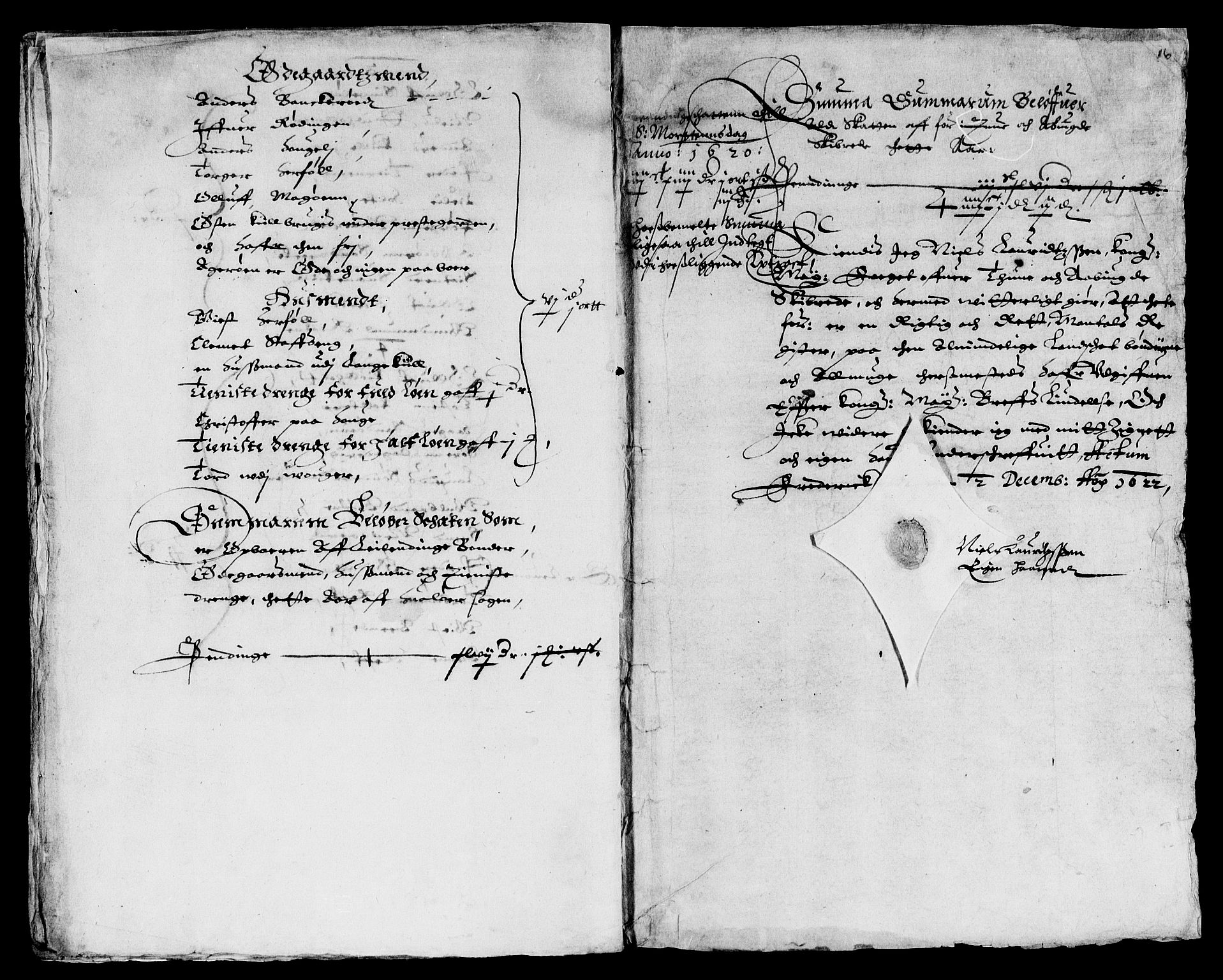 Rentekammeret inntil 1814, Reviderte regnskaper, Lensregnskaper, AV/RA-EA-5023/R/Rb/Rba/L0063: Akershus len, 1622