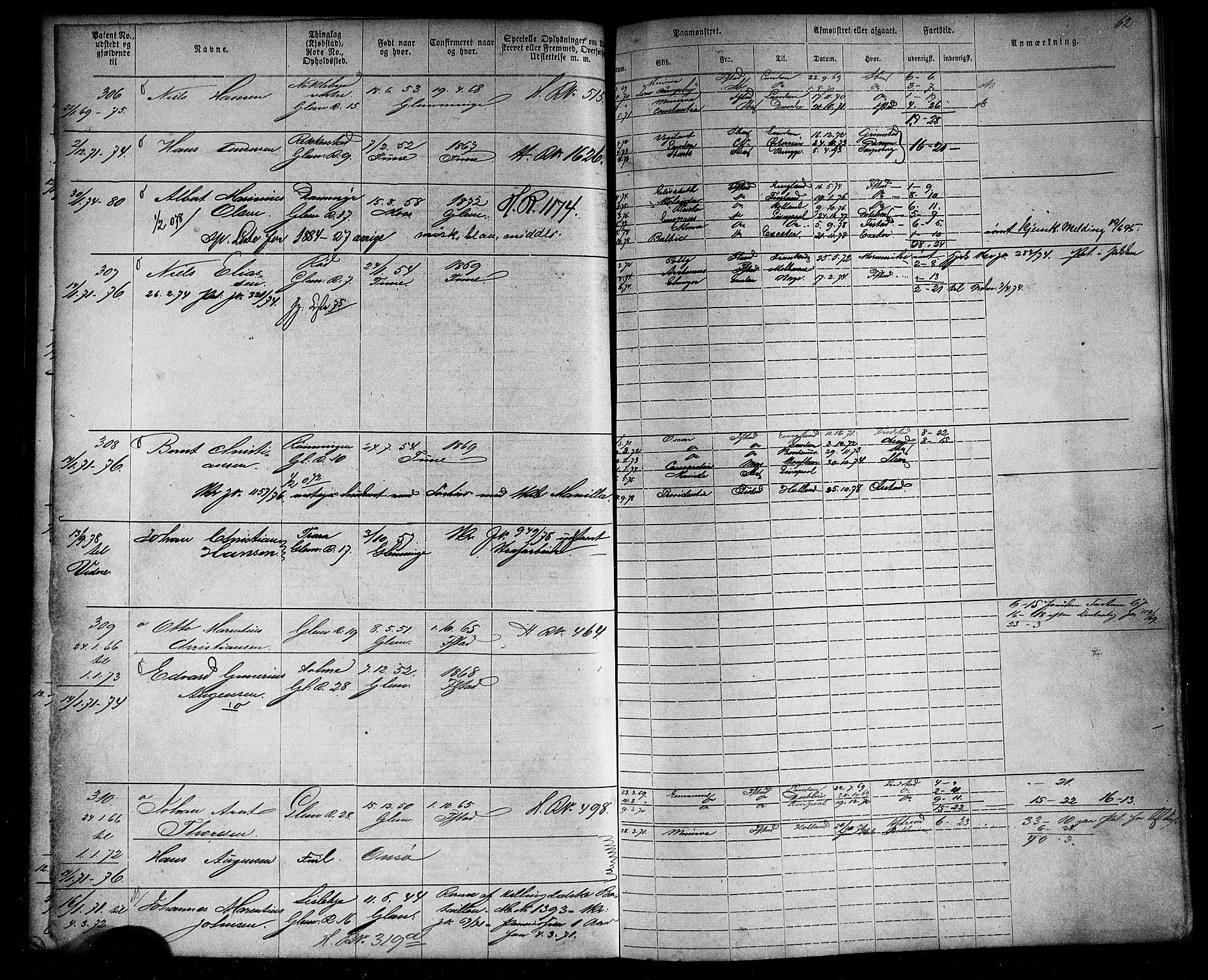 Fredrikstad mønstringskontor, AV/SAO-A-10569b/F/Fc/Fca/L0003: Annotasjonsrulle, 1868-1885, s. 66