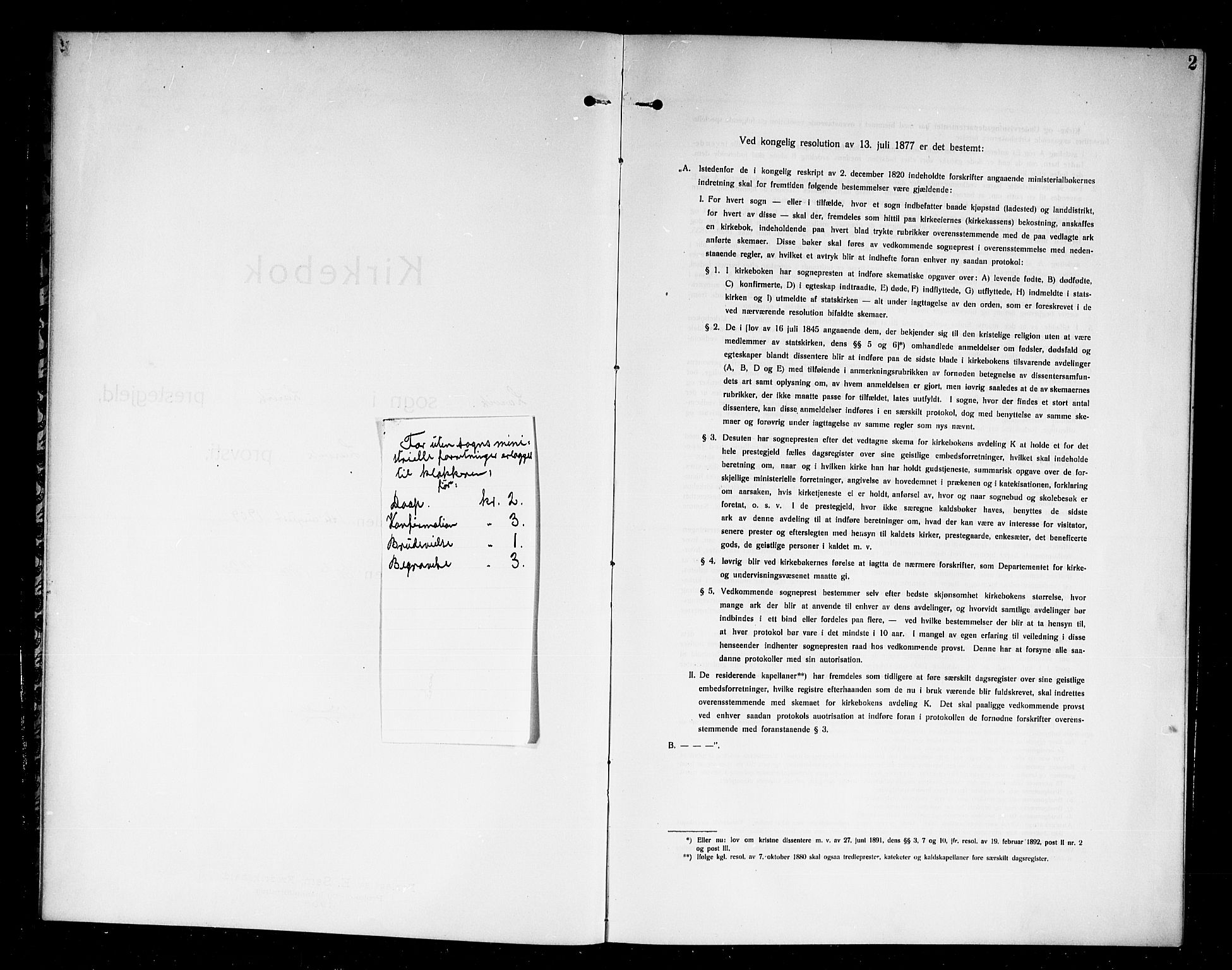 SAKO, Larvik kirkebøker, SAKO/A-352/G/Ga/L0008Klokkerbok nr. I 8, 1909-1920, s. 2
