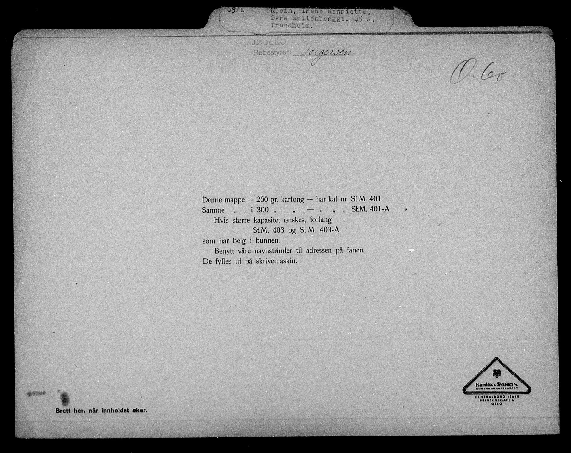 Justisdepartementet, Tilbakeføringskontoret for inndratte formuer, AV/RA-S-1564/H/Hc/Hca/L0901: --, 1945-1947, s. 663