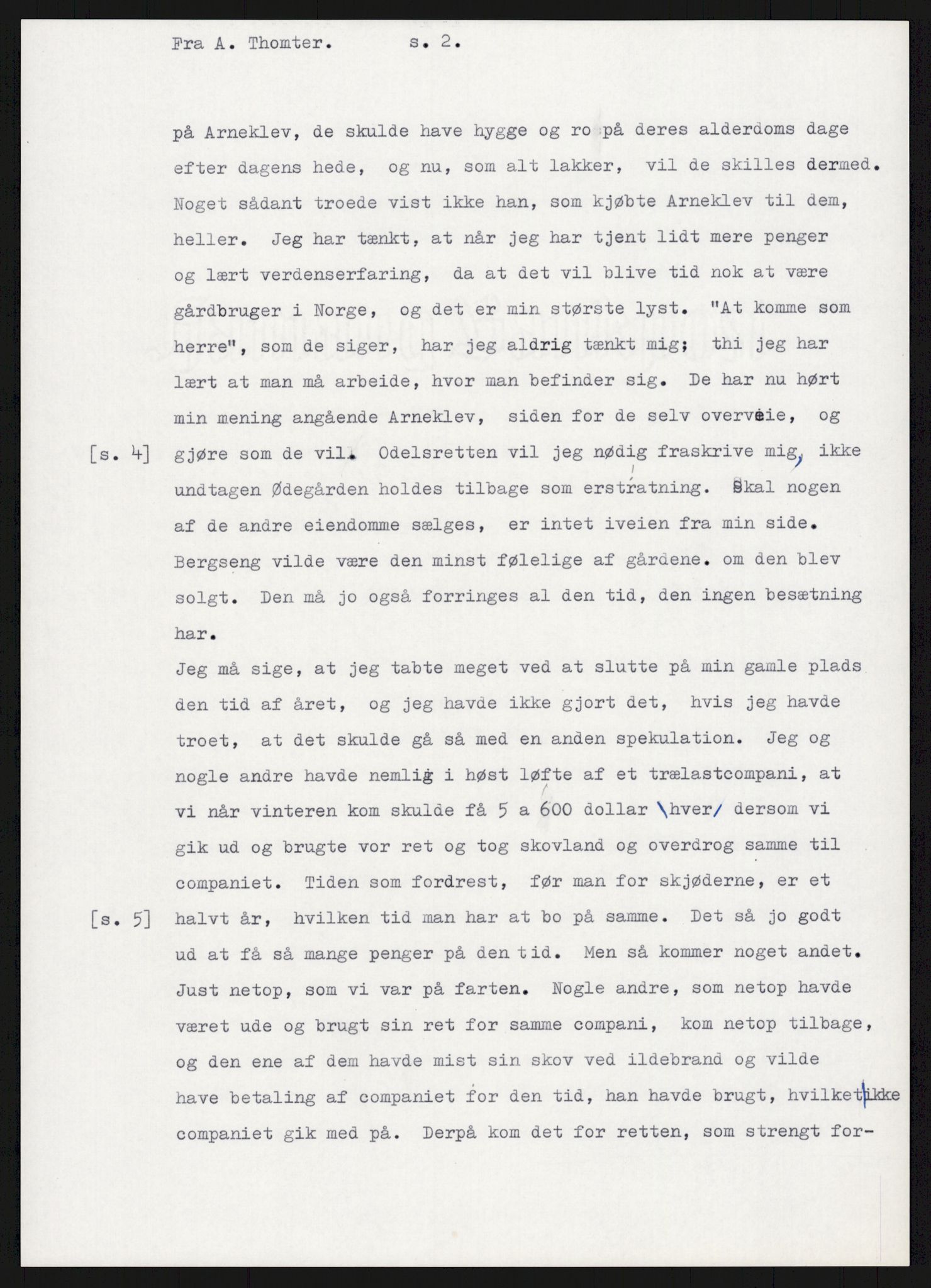 Samlinger til kildeutgivelse, Amerikabrevene, AV/RA-EA-4057/F/L0015: Innlån fra Oppland: Sæteren - Vigerust, 1838-1914, s. 321
