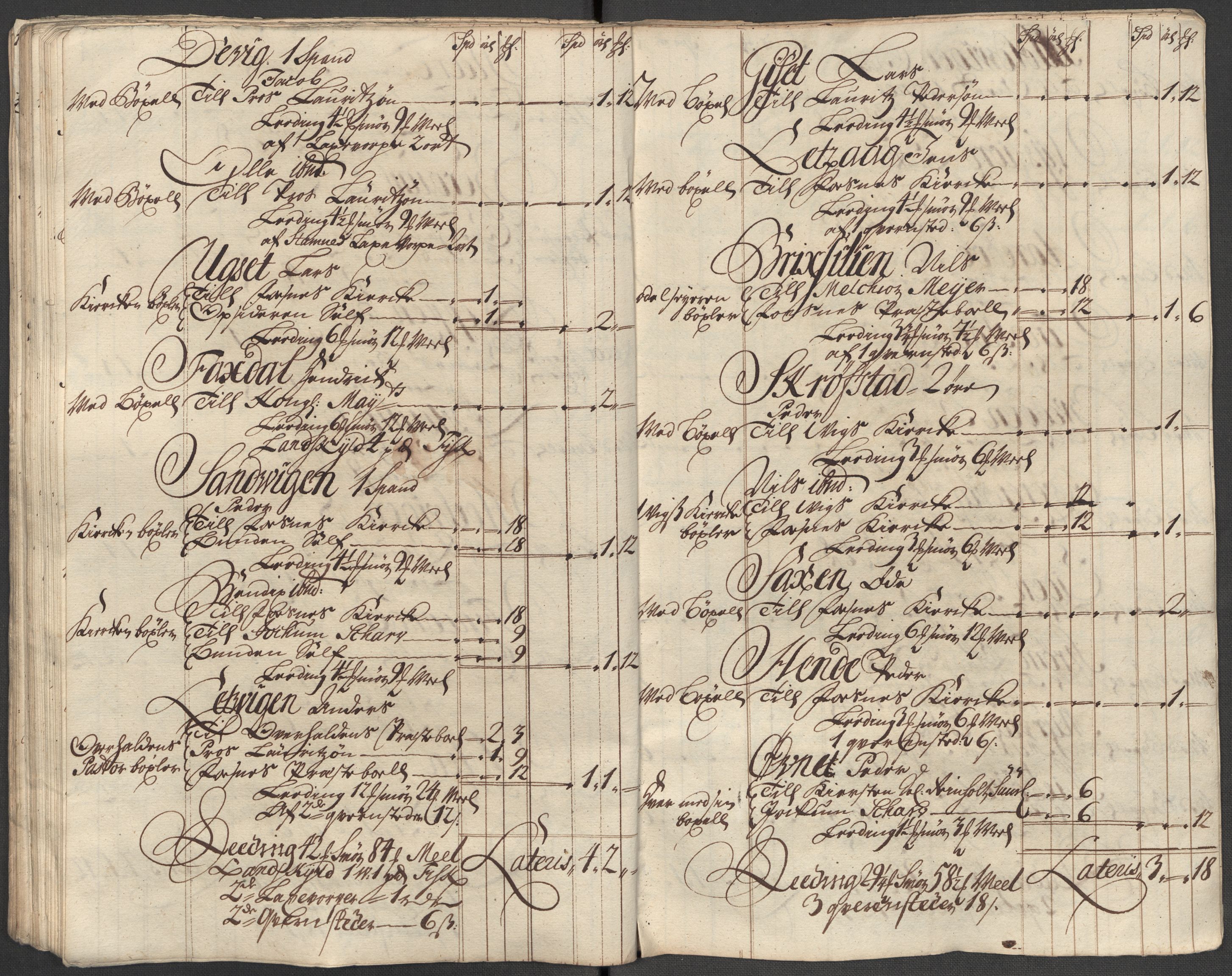 Rentekammeret inntil 1814, Reviderte regnskaper, Fogderegnskap, AV/RA-EA-4092/R64/L4436: Fogderegnskap Namdal, 1715, s. 84