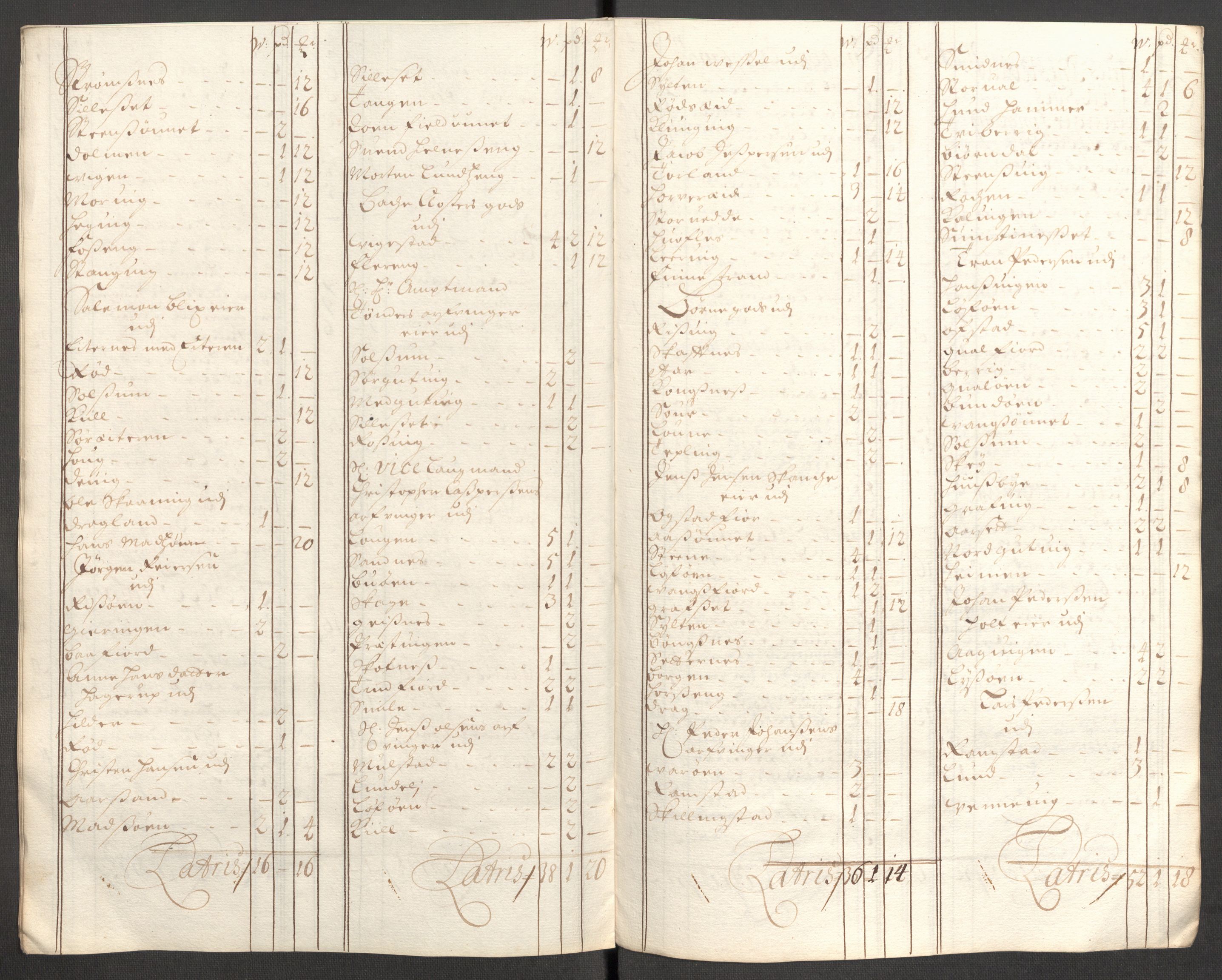 Rentekammeret inntil 1814, Reviderte regnskaper, Fogderegnskap, AV/RA-EA-4092/R64/L4425: Fogderegnskap Namdal, 1696-1698, s. 414