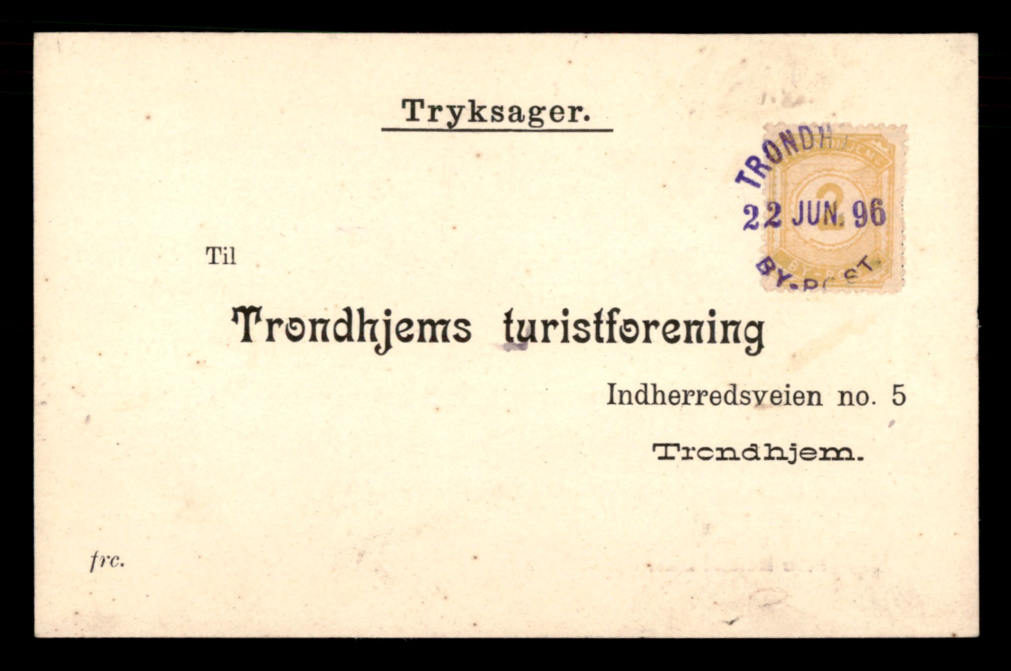 Trondhjems turistforening, SAT/PA-0669/Da/L0004: Korrespondanse, 1894-1897, s. 837