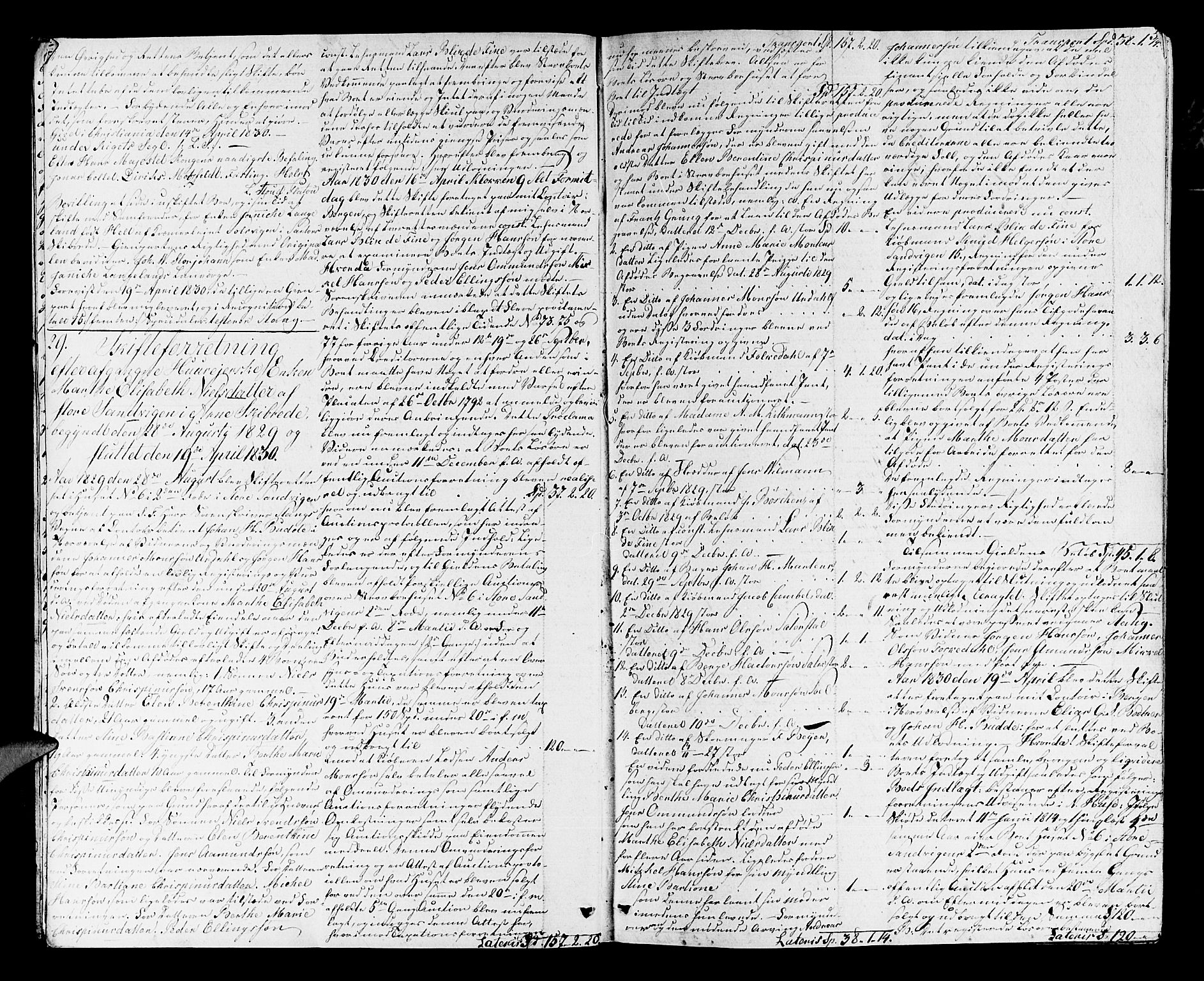 Nordhordland sorenskrivar, AV/SAB-A-2901/1/H/Ha/L0018: Skifteprotokollar Nordhordland , 1830-1833, s. 4b-5a