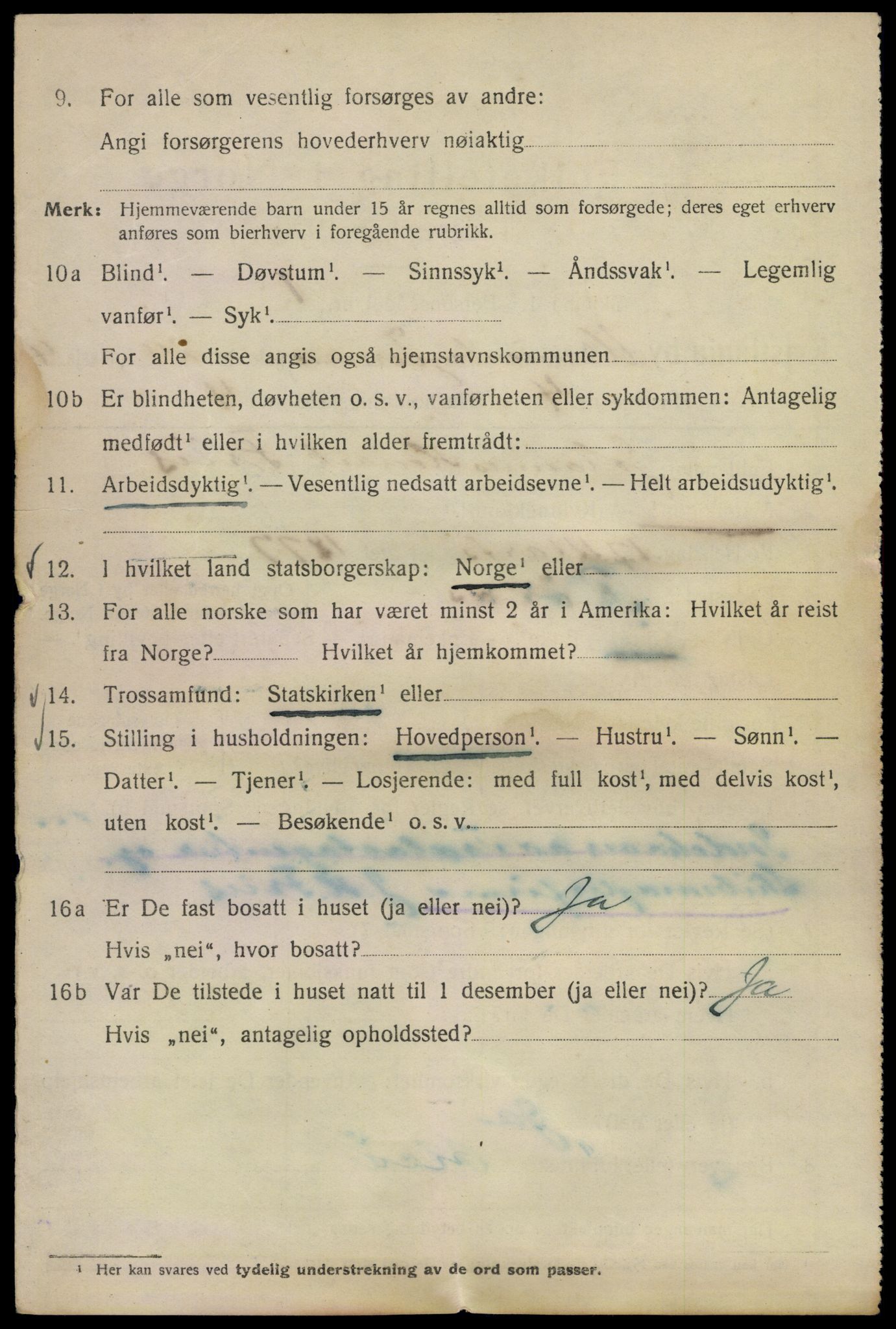 SAO, Folketelling 1920 for 0301 Kristiania kjøpstad, 1920, s. 619342