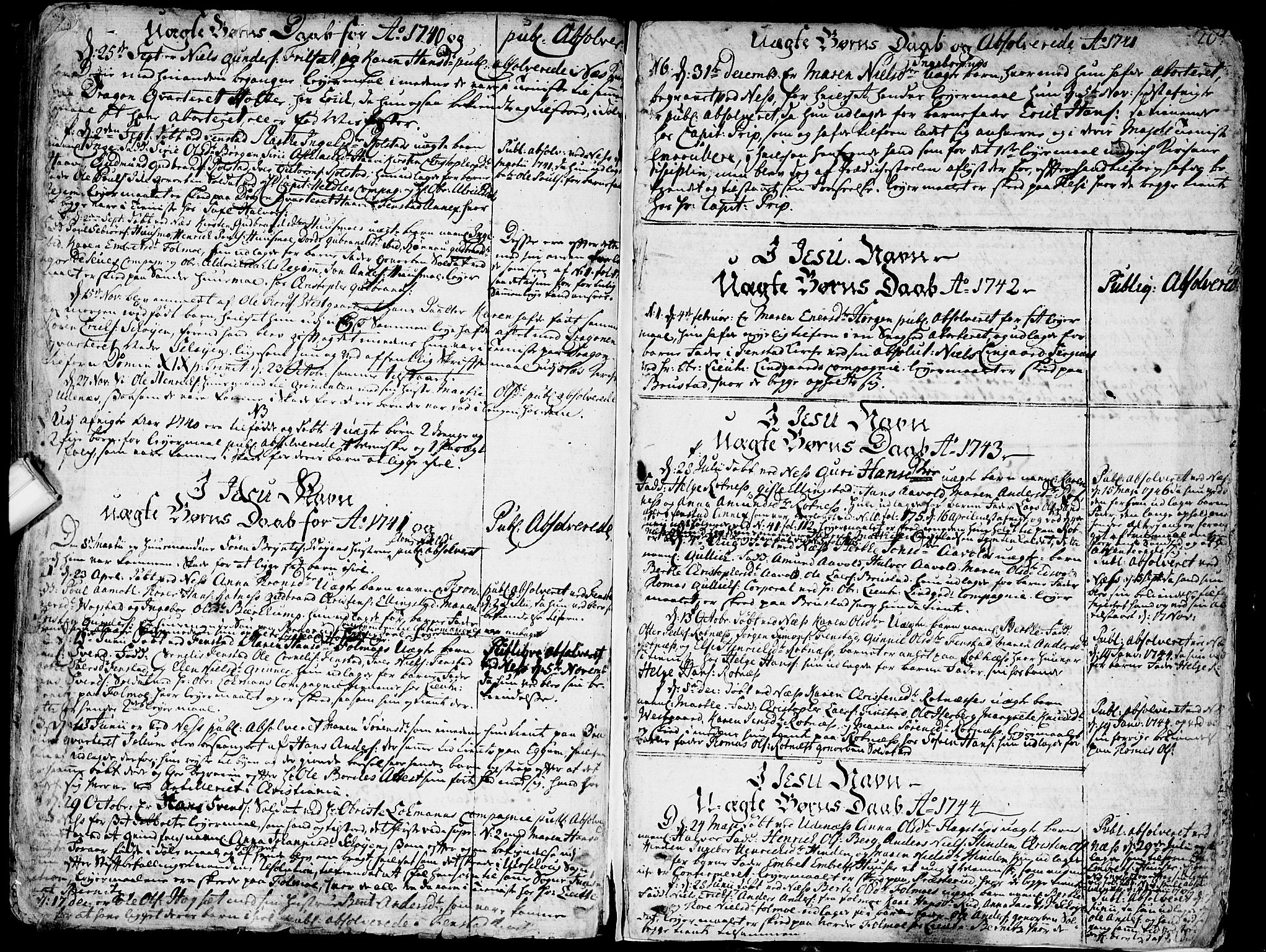 Nes prestekontor Kirkebøker, AV/SAO-A-10410/F/Fa/L0003: Ministerialbok nr. I 3, 1734-1781, s. 267