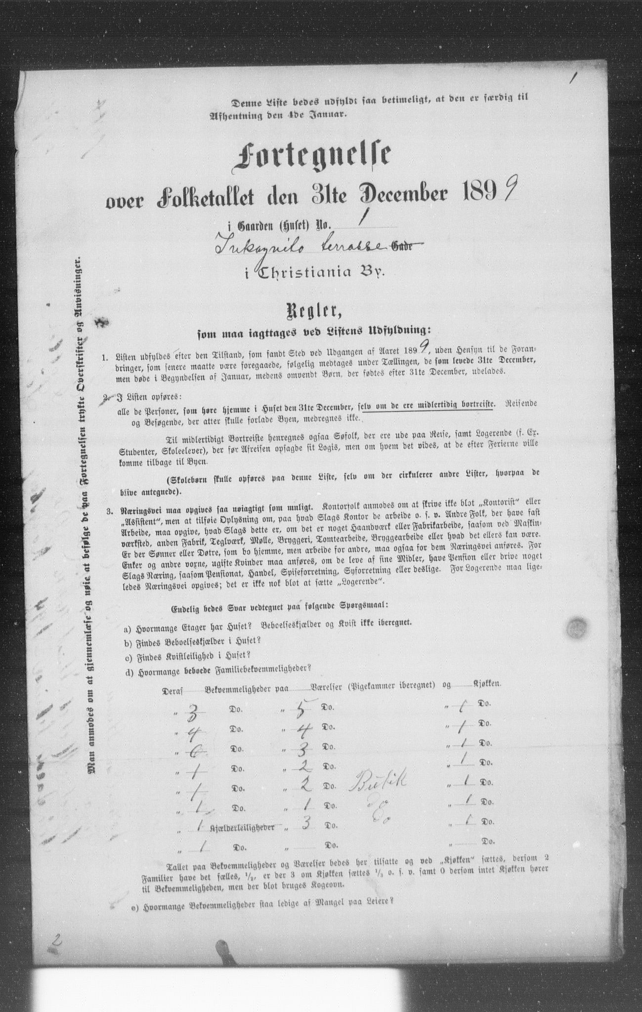 OBA, Kommunal folketelling 31.12.1899 for Kristiania kjøpstad, 1899, s. 5832