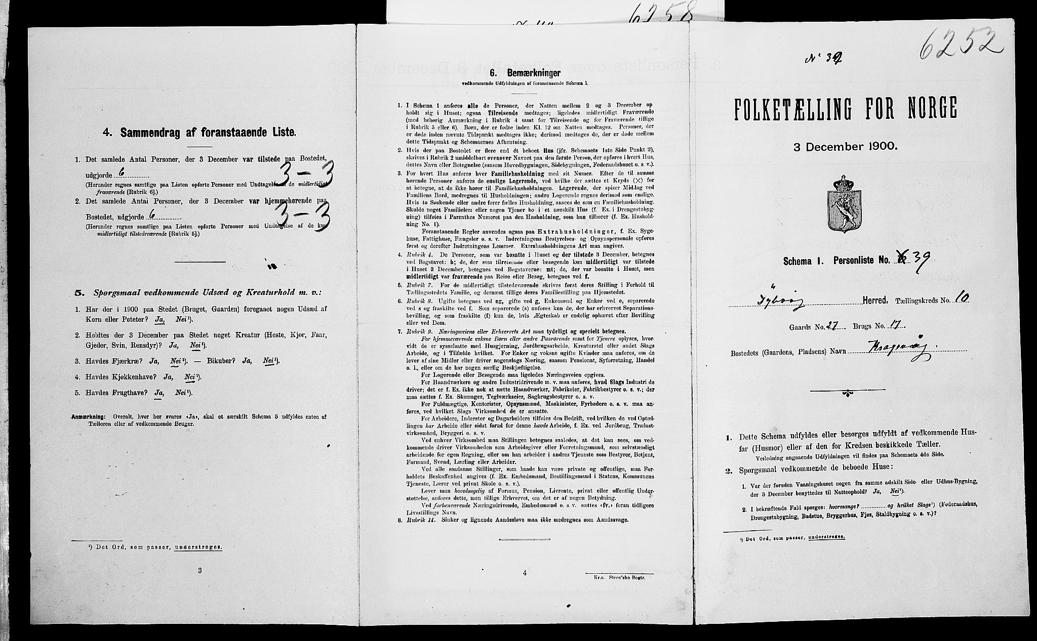 SAK, Folketelling 1900 for 0915 Dypvåg herred, 1900, s. 1136
