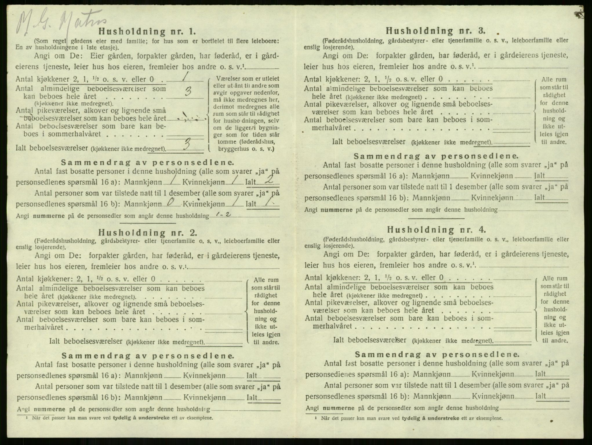 SAKO, Folketelling 1920 for 0720 Stokke herred, 1920, s. 1096