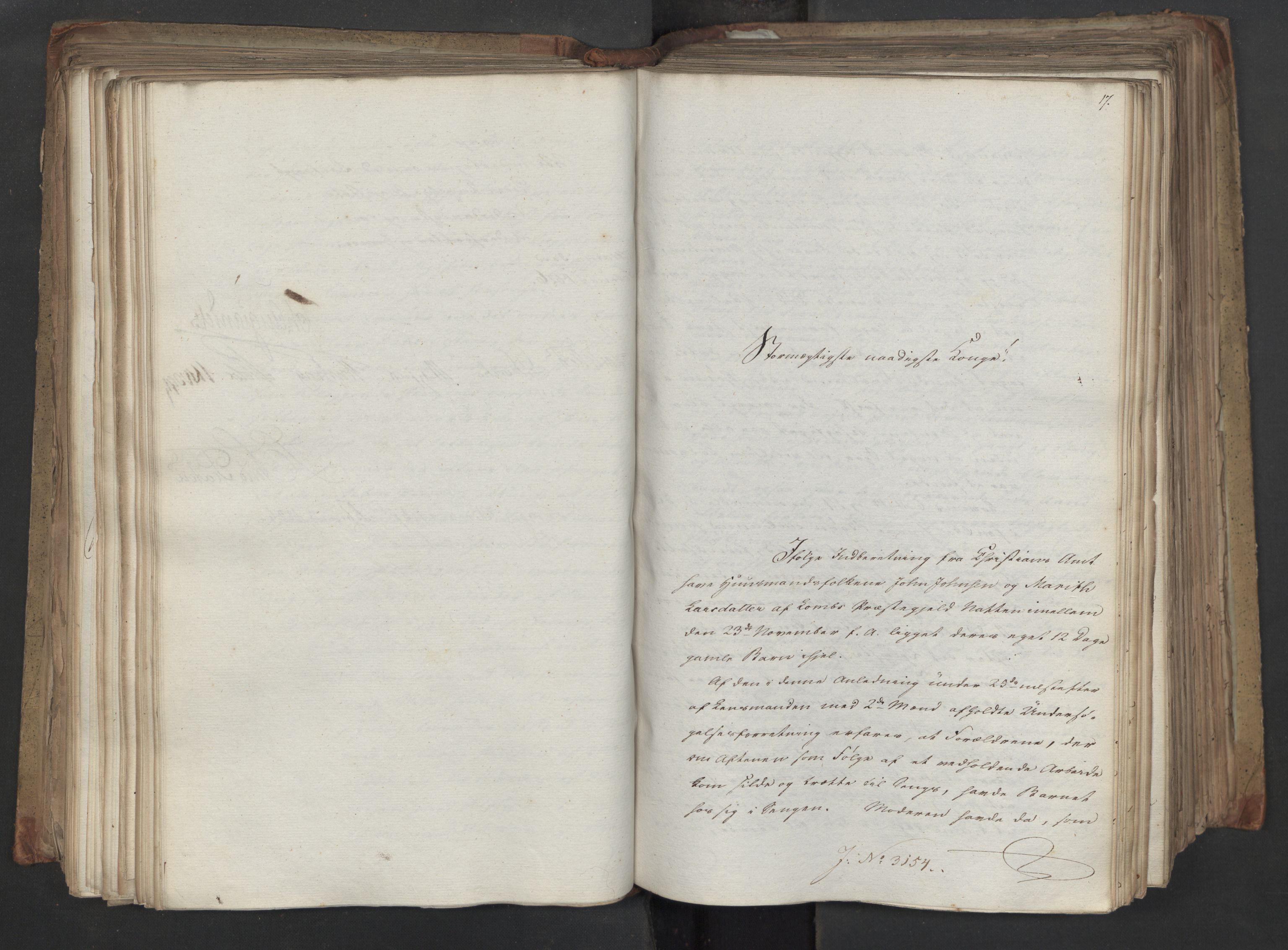 Statsrådsavdelingen i Stockholm, AV/RA-S-1003/D/Da/L0045: Regjeringsinnstillinger nr. 3067-3307, 1826, s. 234