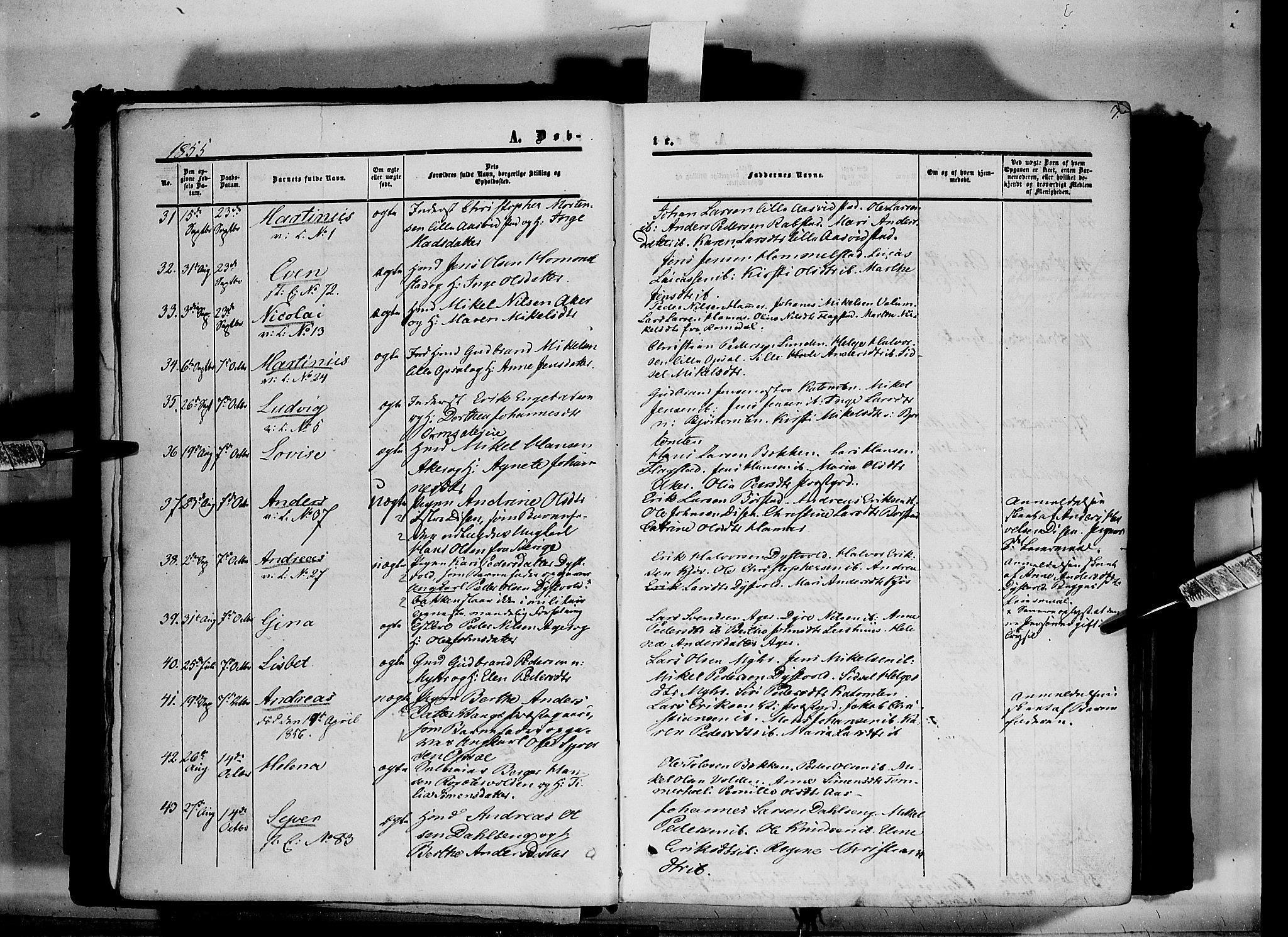 Vang prestekontor, Hedmark, AV/SAH-PREST-008/H/Ha/Haa/L0012: Ministerialbok nr. 12, 1855-1870, s. 7