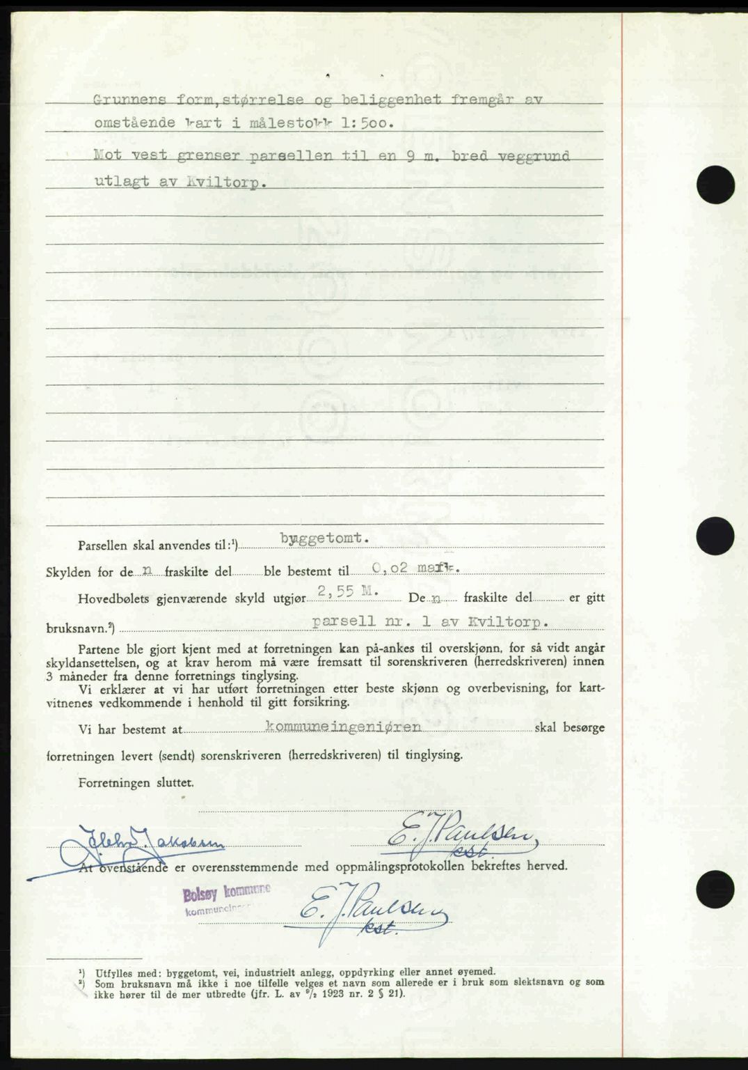 Romsdal sorenskriveri, AV/SAT-A-4149/1/2/2C: Pantebok nr. A29, 1949-1949, Dagboknr: 614/1949