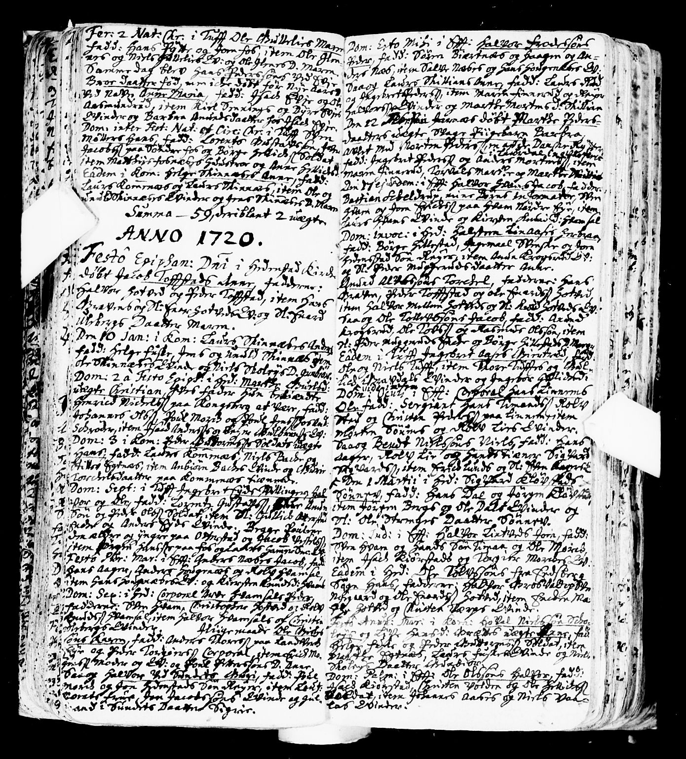 Sandsvær kirkebøker, AV/SAKO-A-244/F/Fa/L0001: Ministerialbok nr. I 1, 1665-1725, s. 87