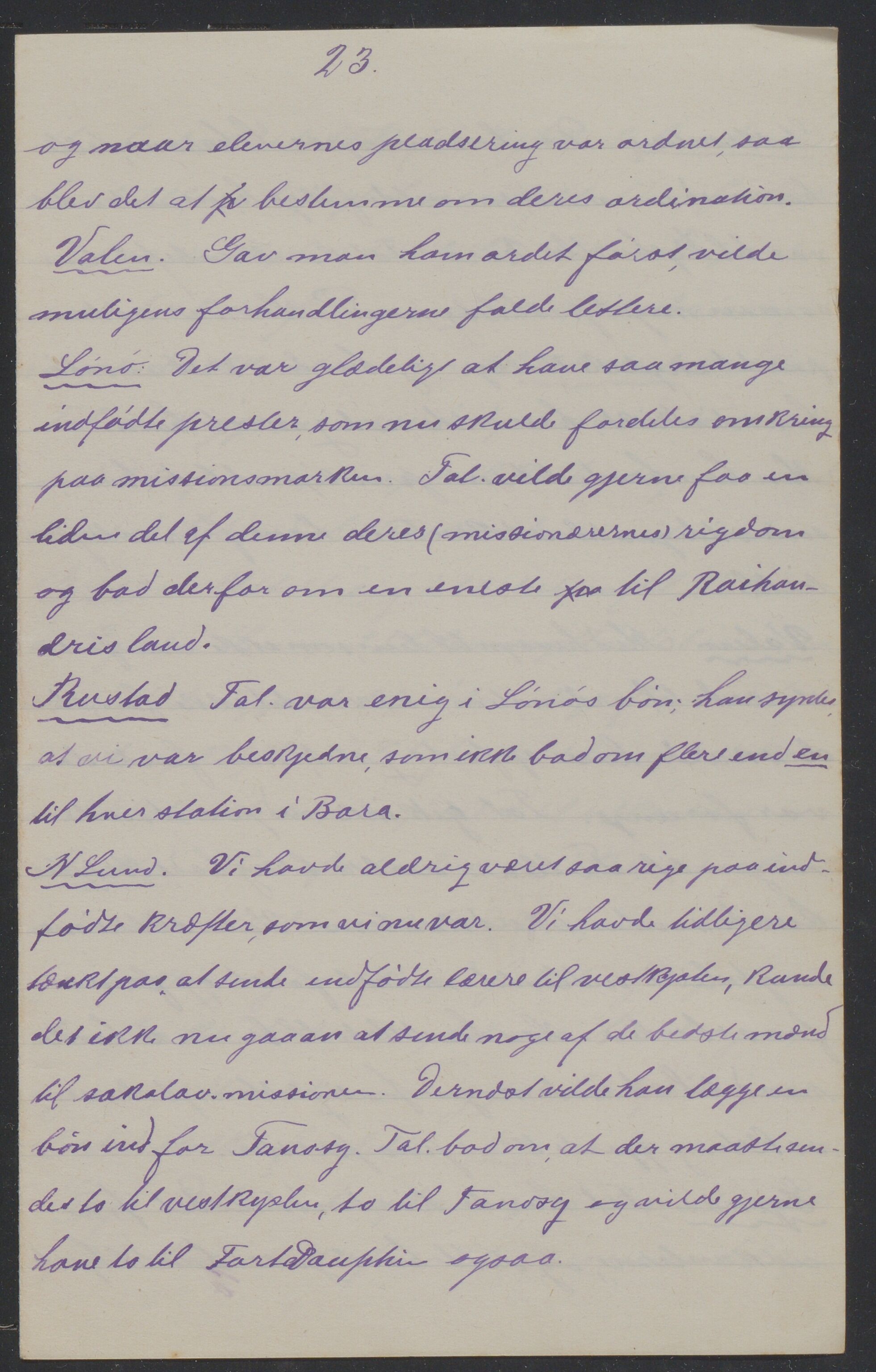 Det Norske Misjonsselskap - hovedadministrasjonen, VID/MA-A-1045/D/Da/Daa/L0039/0007: Konferansereferat og årsberetninger / Konferansereferat fra Madagaskar Innland., 1893