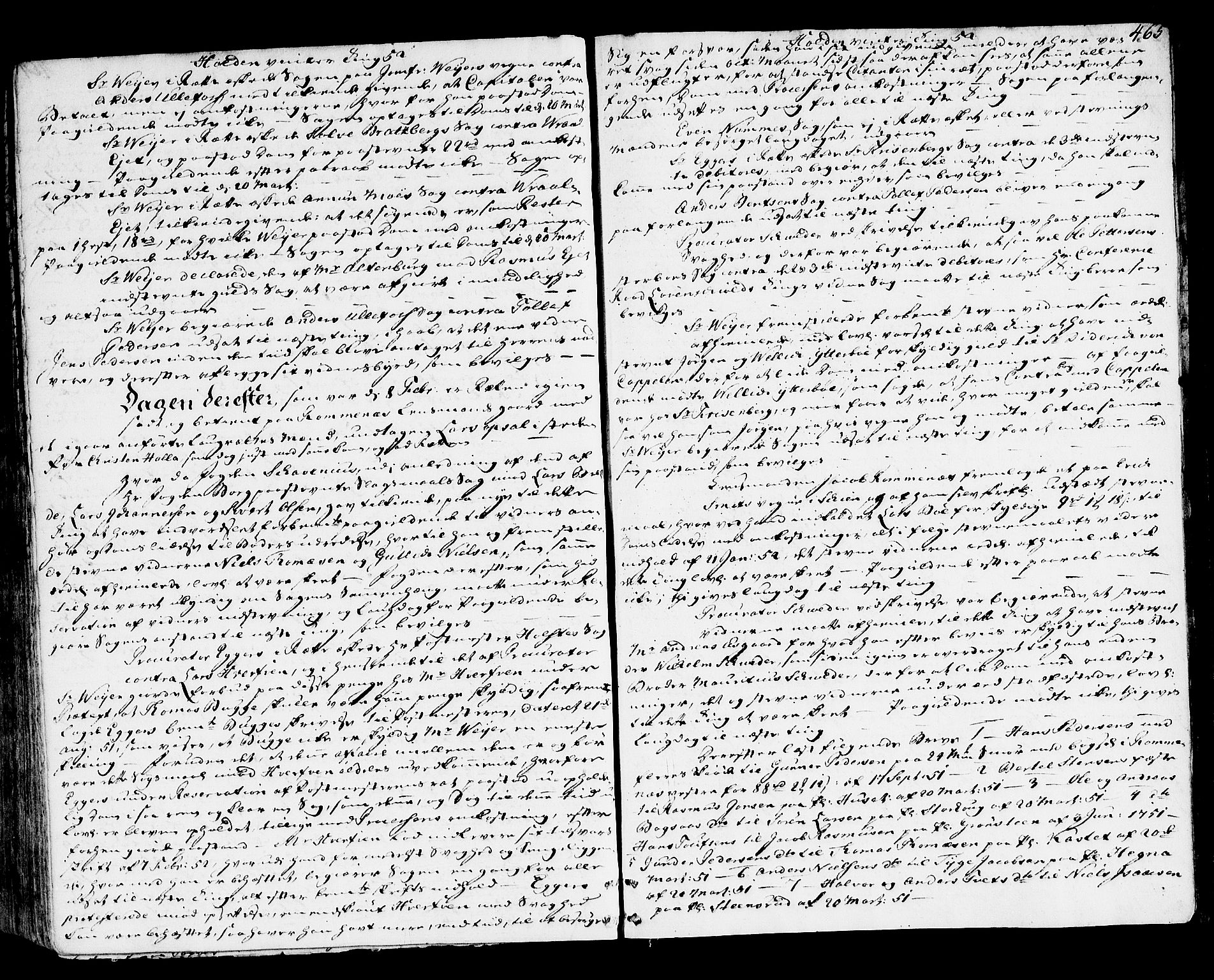 Nedre Telemark sorenskriveri, SAKO/A-135/F/Fa/L0018: Tingbok, 1746-1752, s. 465