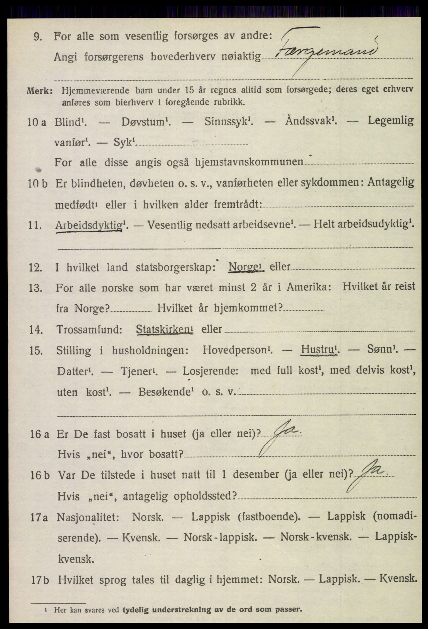SAT, Folketelling 1920 for 1742 Grong herred, 1920, s. 1242