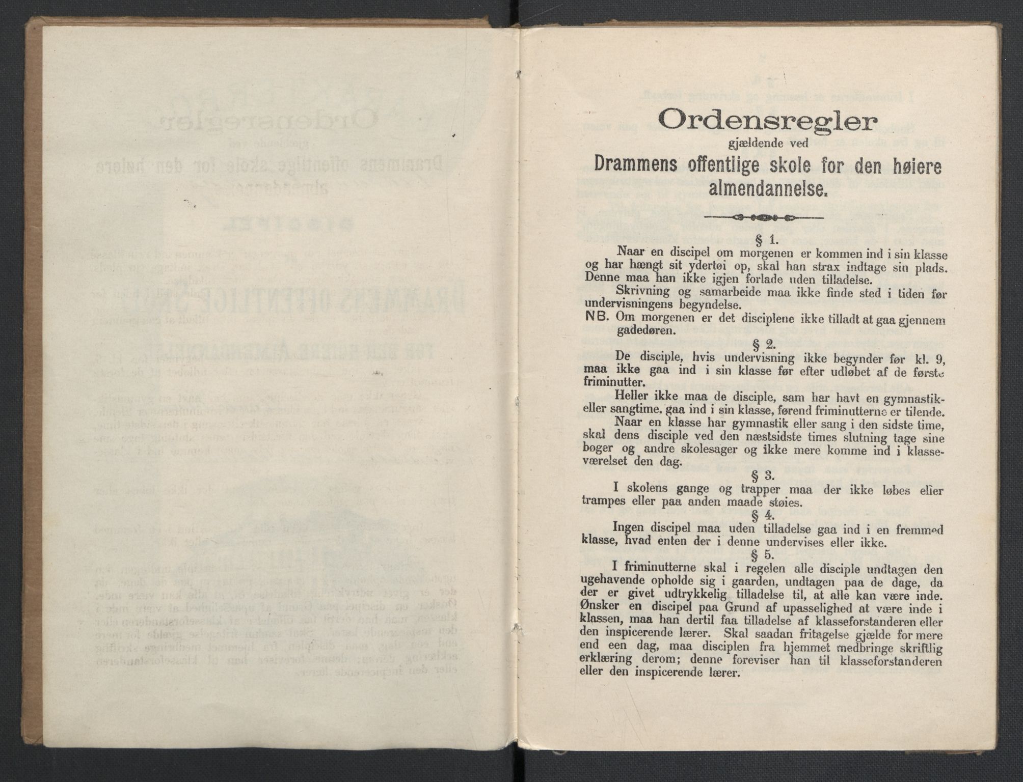 Quisling, Vidkun, AV/RA-PA-0750/K/L0001: Brev til og fra Vidkun Quisling samt til og fra andre medlemmer av familien Quisling, samt Vidkun Quislings karakterbøker, 1894-1929, s. 240