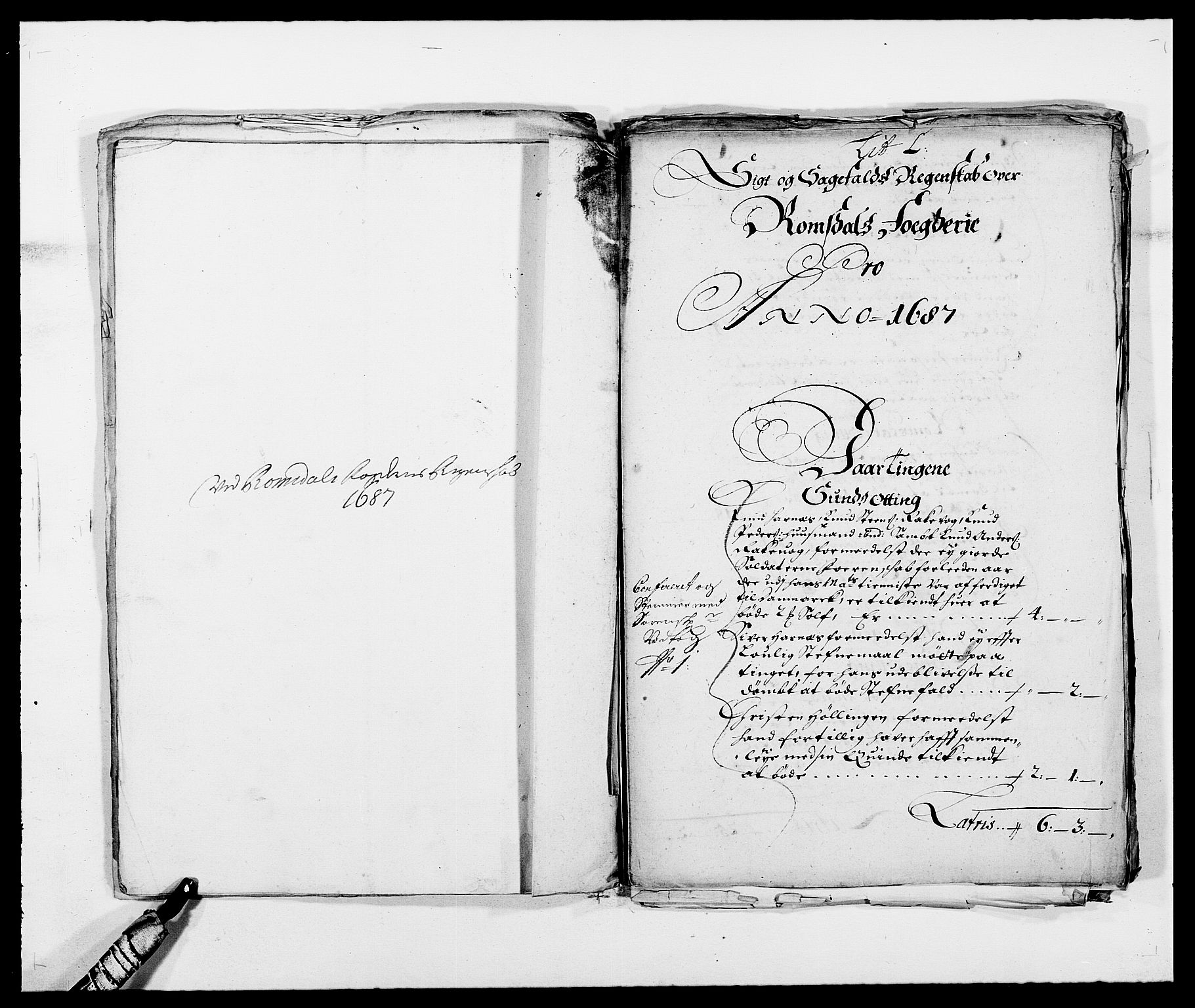 Rentekammeret inntil 1814, Reviderte regnskaper, Fogderegnskap, AV/RA-EA-4092/R55/L3648: Fogderegnskap Romsdal, 1687-1689, s. 134