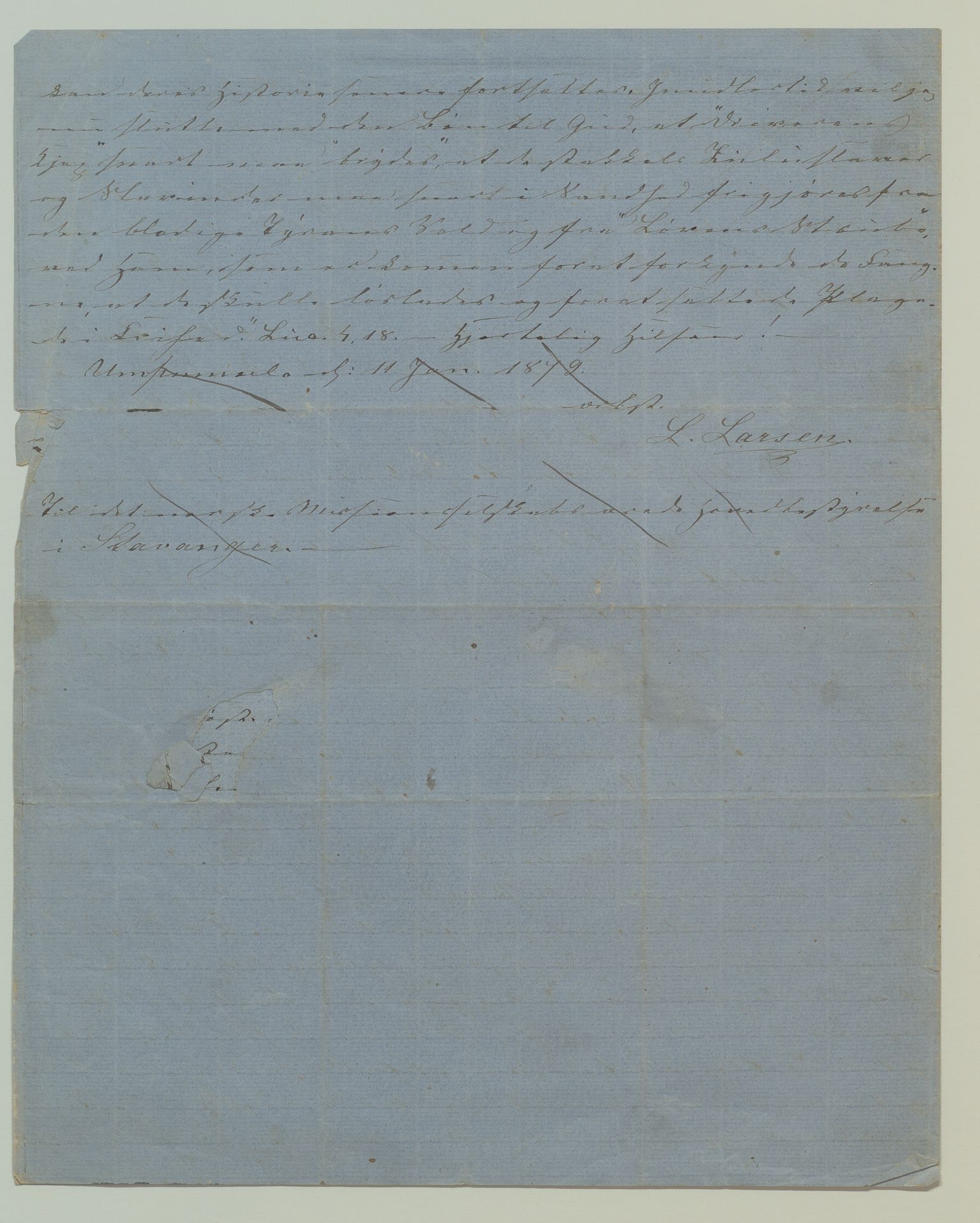 Det Norske Misjonsselskap - hovedadministrasjonen, VID/MA-A-1045/D/Da/Daa/L0035/0008: Konferansereferat og årsberetninger / Konferansereferat fra Sør-Afrika., 1879