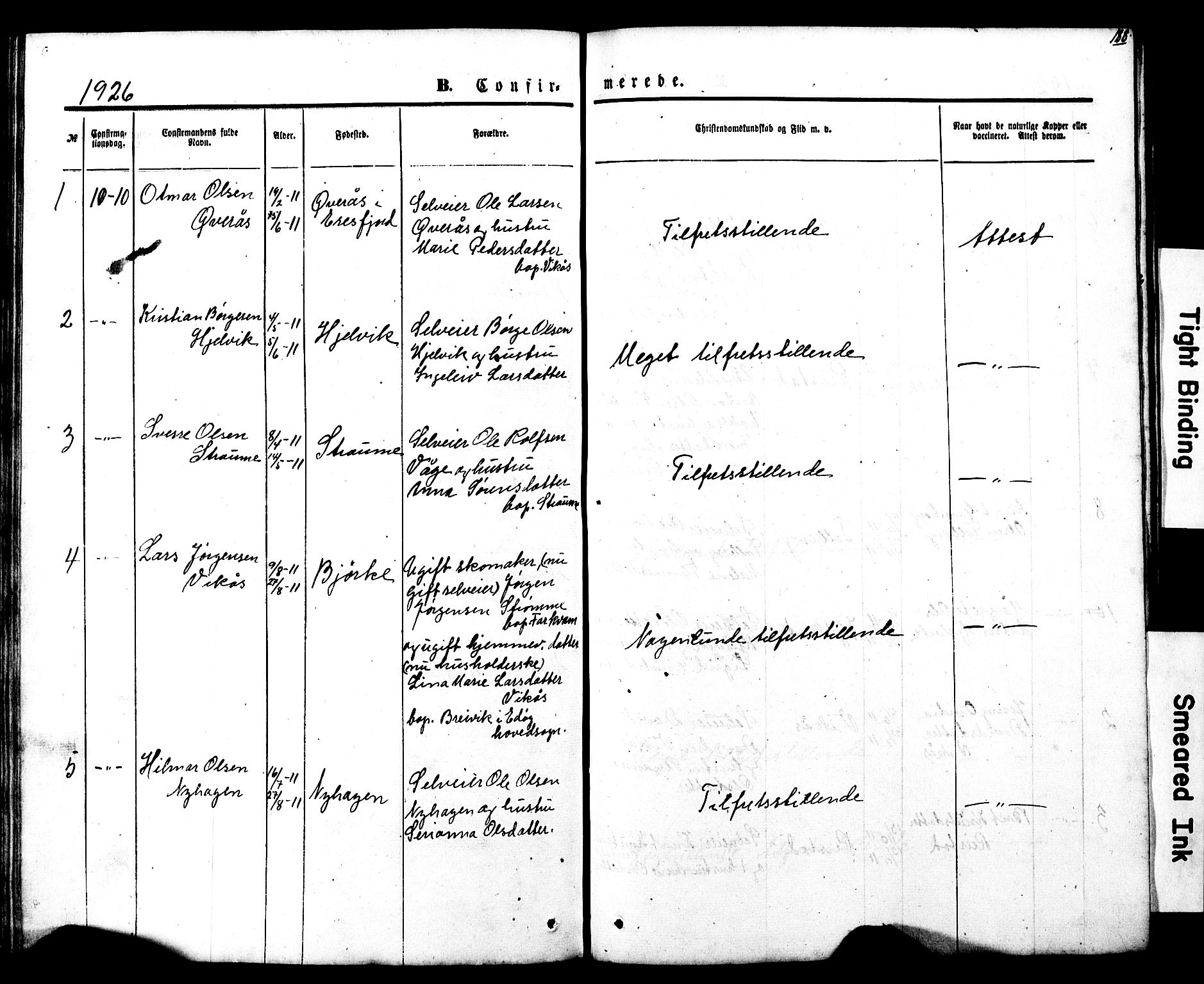 Ministerialprotokoller, klokkerbøker og fødselsregistre - Møre og Romsdal, AV/SAT-A-1454/550/L0618: Klokkerbok nr. 550C01, 1870-1927, s. 188