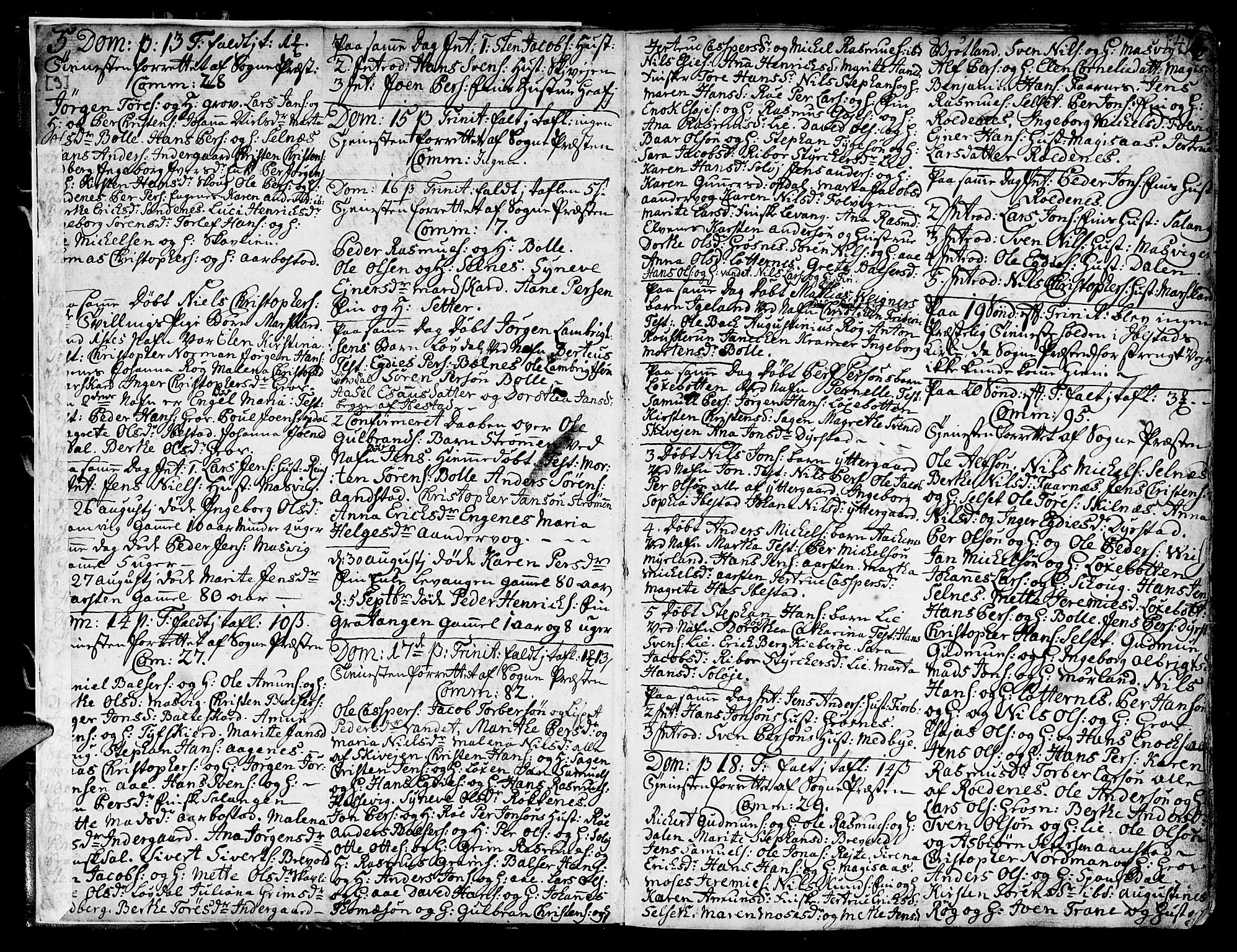 Ibestad sokneprestembete, AV/SATØ-S-0077/H/Ha/Hab/L0001klokker: Klokkerbok nr. 1, 1776-1808, s. 3-4