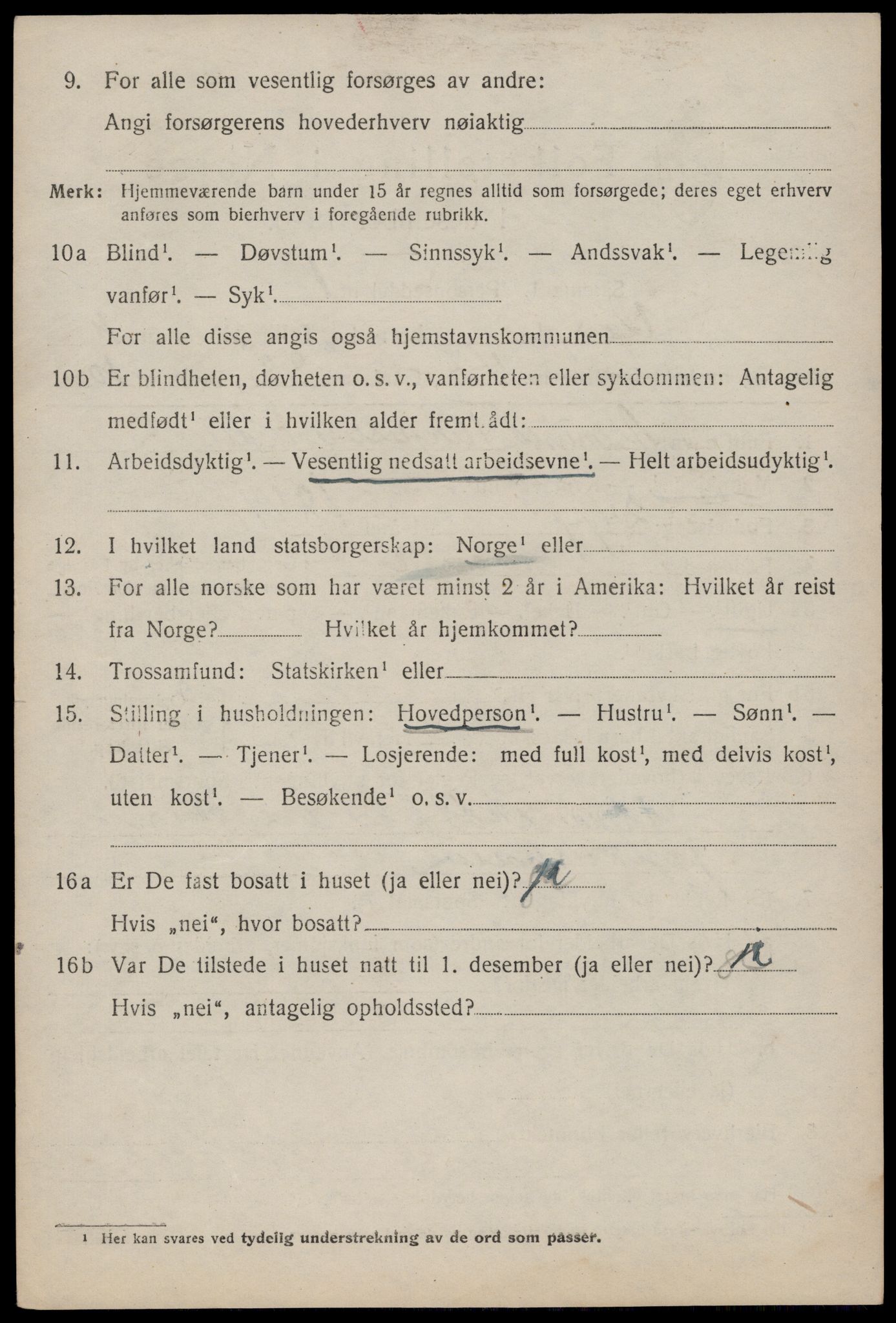 SAKO, Folketelling 1920 for 0834 Vinje herred, 1920, s. 3882