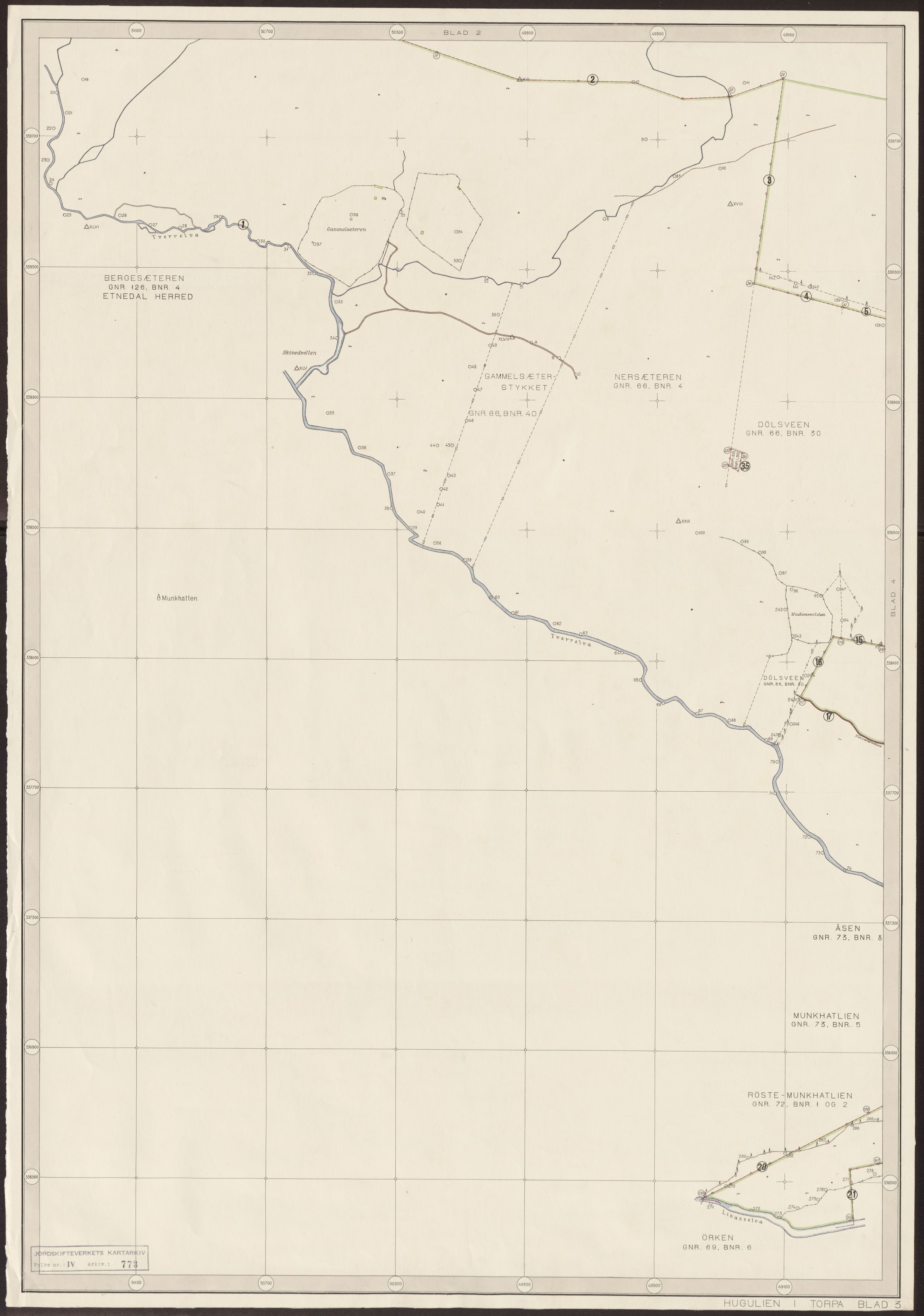 Jordskifteverkets kartarkiv, AV/RA-S-3929/T, 1859-1988, s. 989