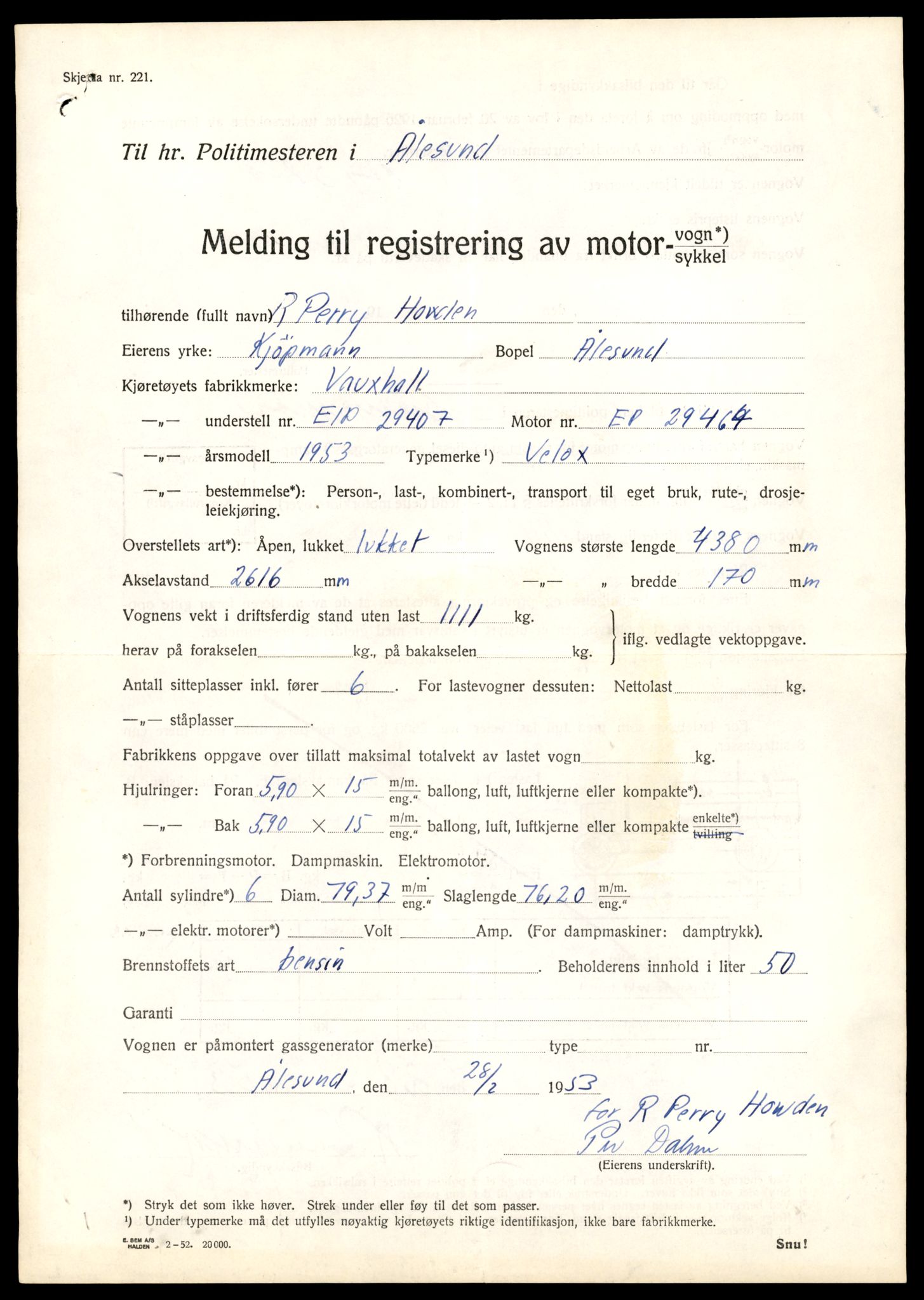 Møre og Romsdal vegkontor - Ålesund trafikkstasjon, AV/SAT-A-4099/F/Fe/L0043: Registreringskort for kjøretøy T 14080 - T 14204, 1927-1998, s. 247