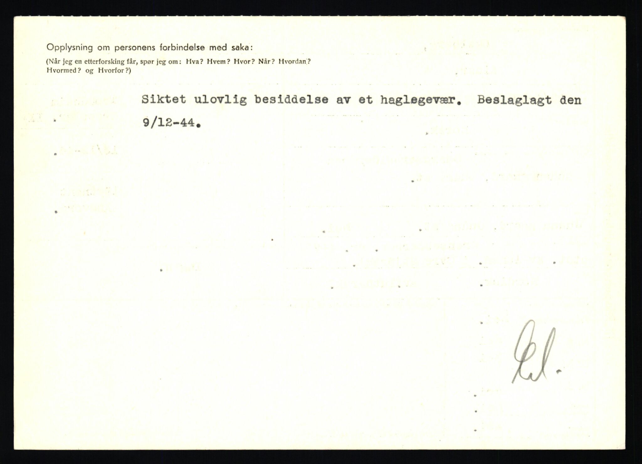 Statspolitiet - Hovedkontoret / Osloavdelingen, AV/RA-S-1329/C/Ca/L0012: Oanæs - Quistgaard	, 1943-1945, s. 166
