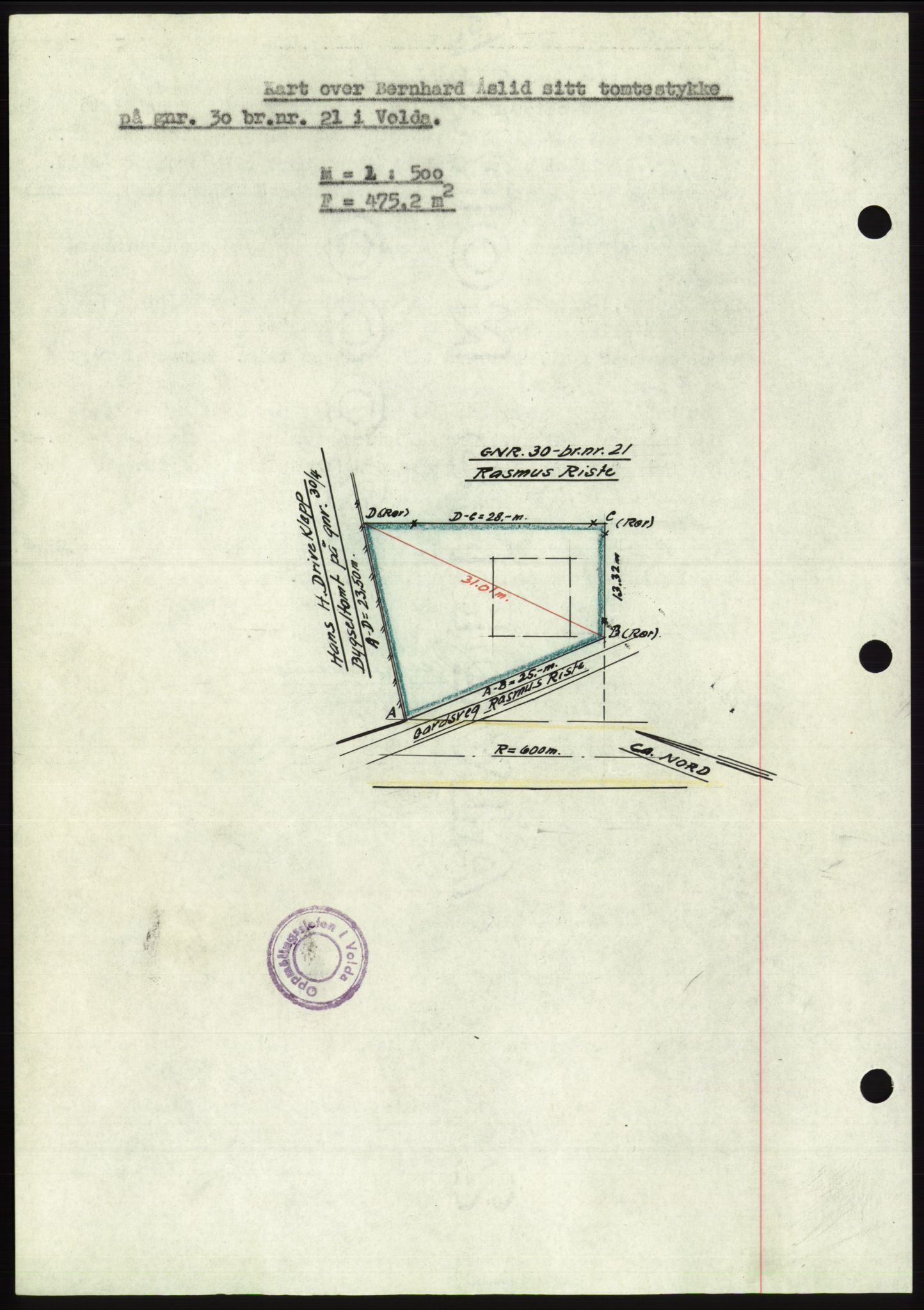 Søre Sunnmøre sorenskriveri, AV/SAT-A-4122/1/2/2C/L0100: Pantebok nr. 26A, 1954-1955, Dagboknr: 267/1955