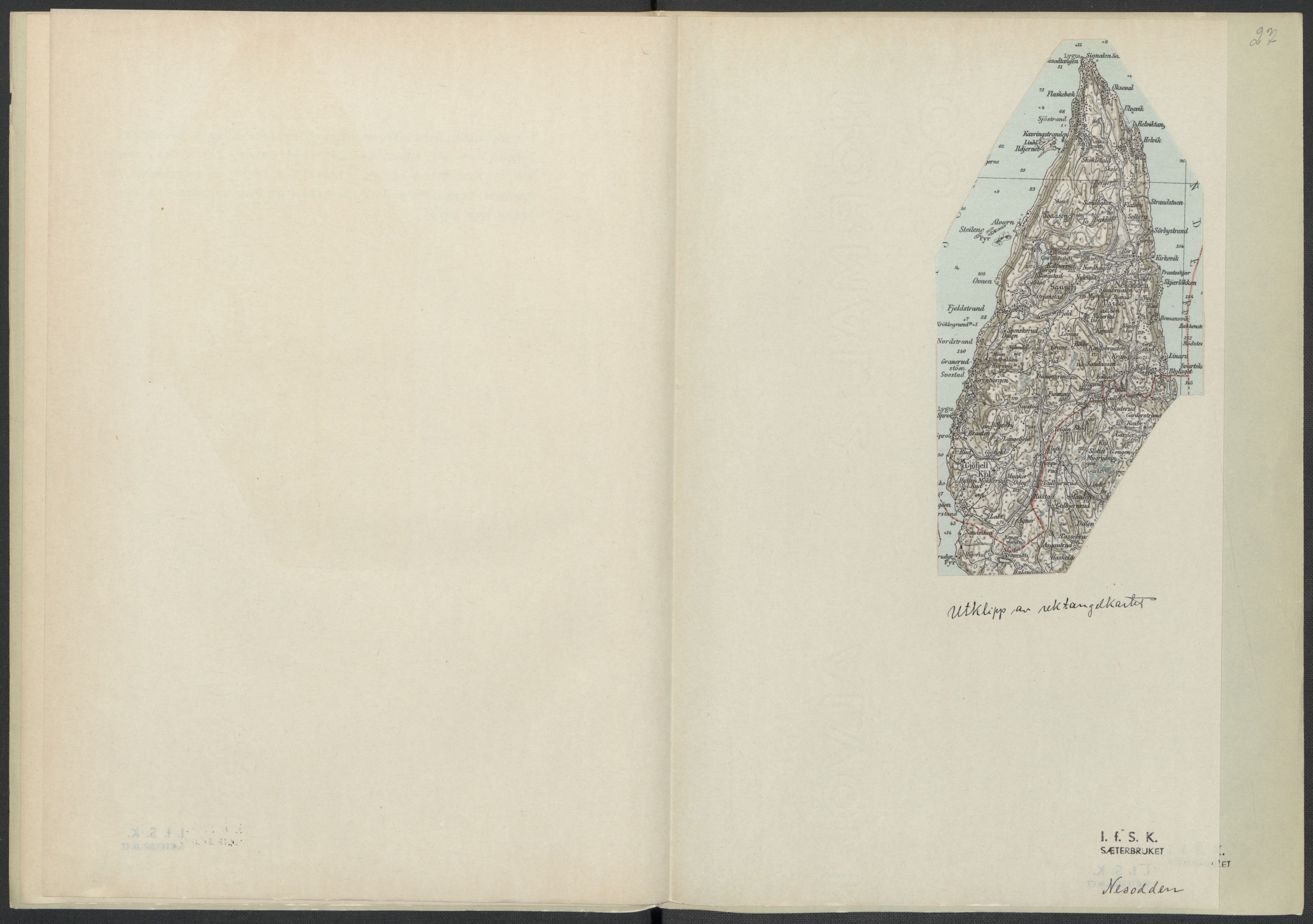 Instituttet for sammenlignende kulturforskning, AV/RA-PA-0424/F/Fc/L0002/0002: Eske B2: / Akershus (perm II), 1932-1936, s. 27