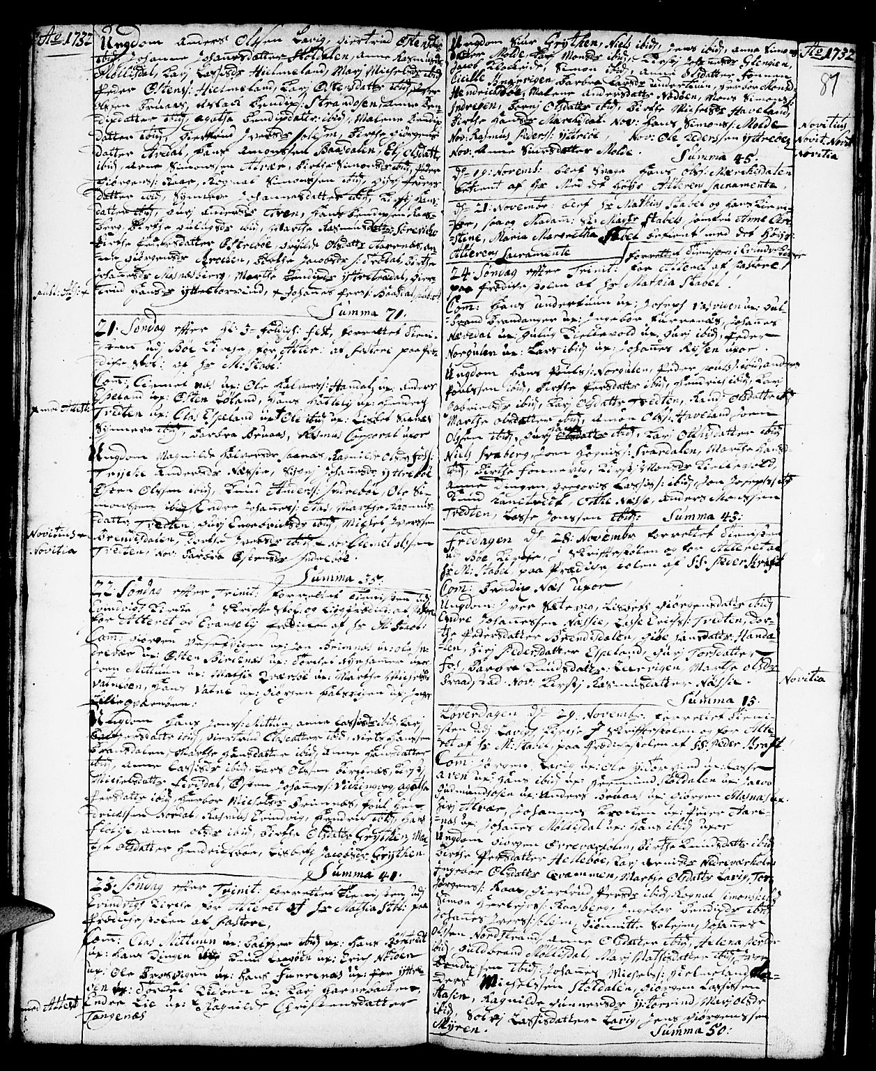 Gulen sokneprestembete, SAB/A-80201/H/Haa/Haaa/L0001: Ministerialbok nr. A 1, 1680-1735, s. 81