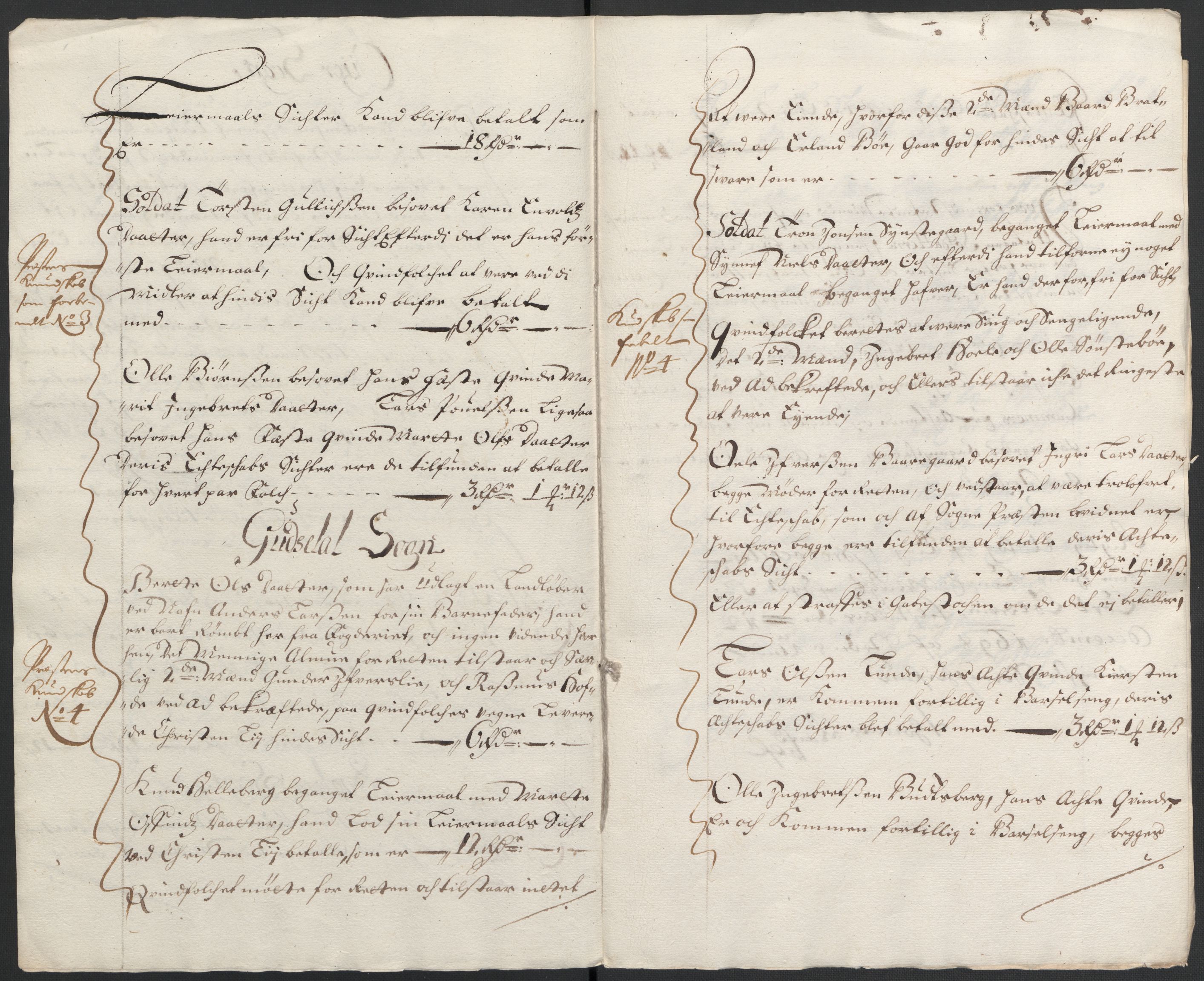 Rentekammeret inntil 1814, Reviderte regnskaper, Fogderegnskap, AV/RA-EA-4092/R17/L1171: Fogderegnskap Gudbrandsdal, 1698, s. 54