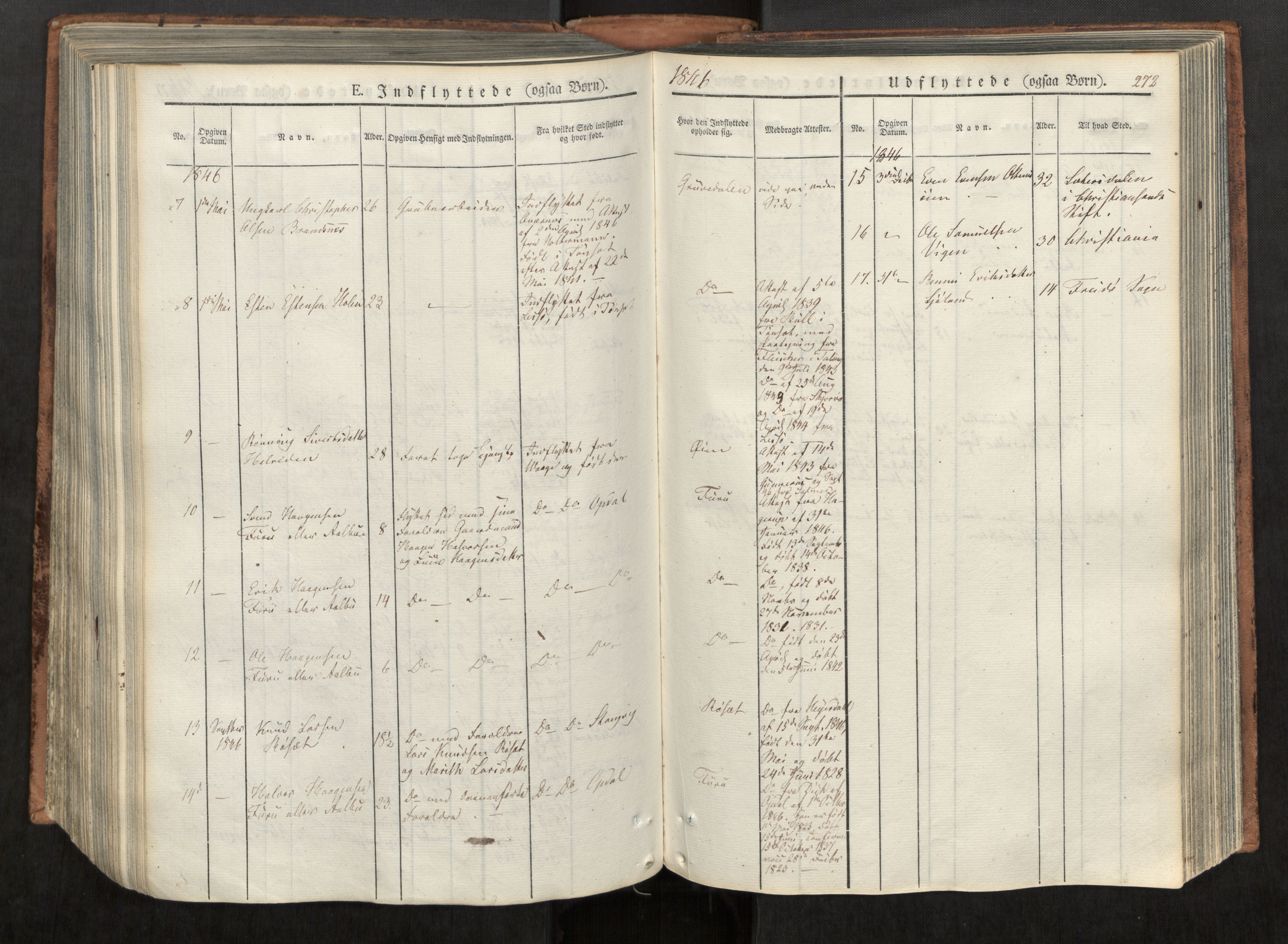 Ministerialprotokoller, klokkerbøker og fødselsregistre - Møre og Romsdal, AV/SAT-A-1454/590/L1012: Ministerialbok nr. 590A04, 1832-1846, s. 272