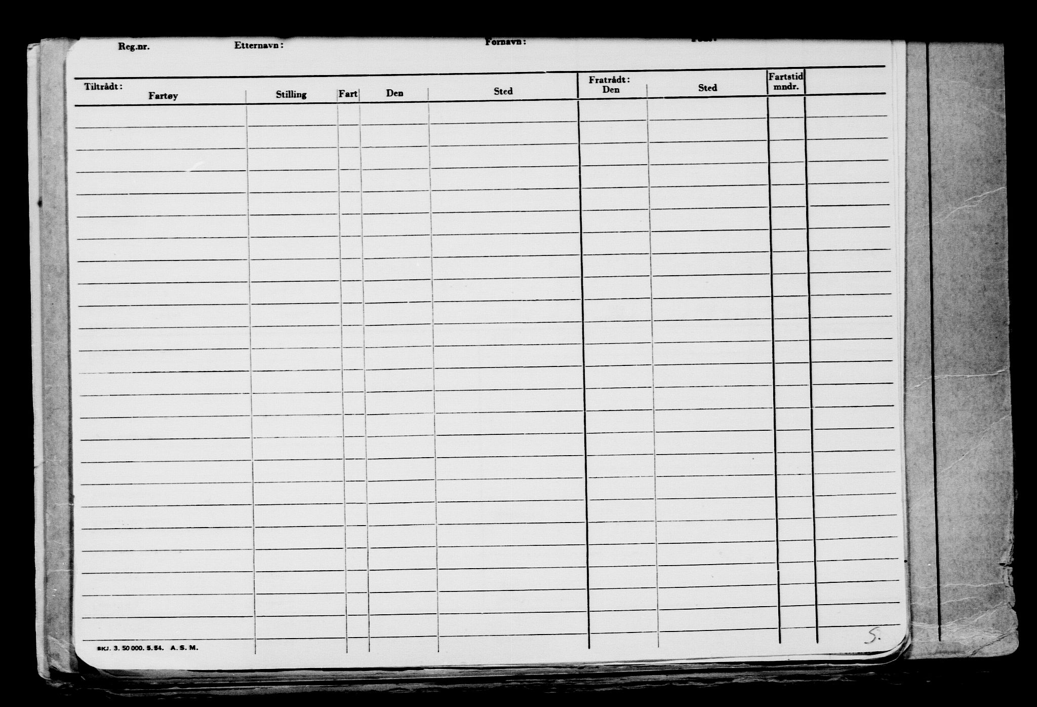 Direktoratet for sjømenn, AV/RA-S-3545/G/Gb/L0127: Hovedkort, 1915, s. 125
