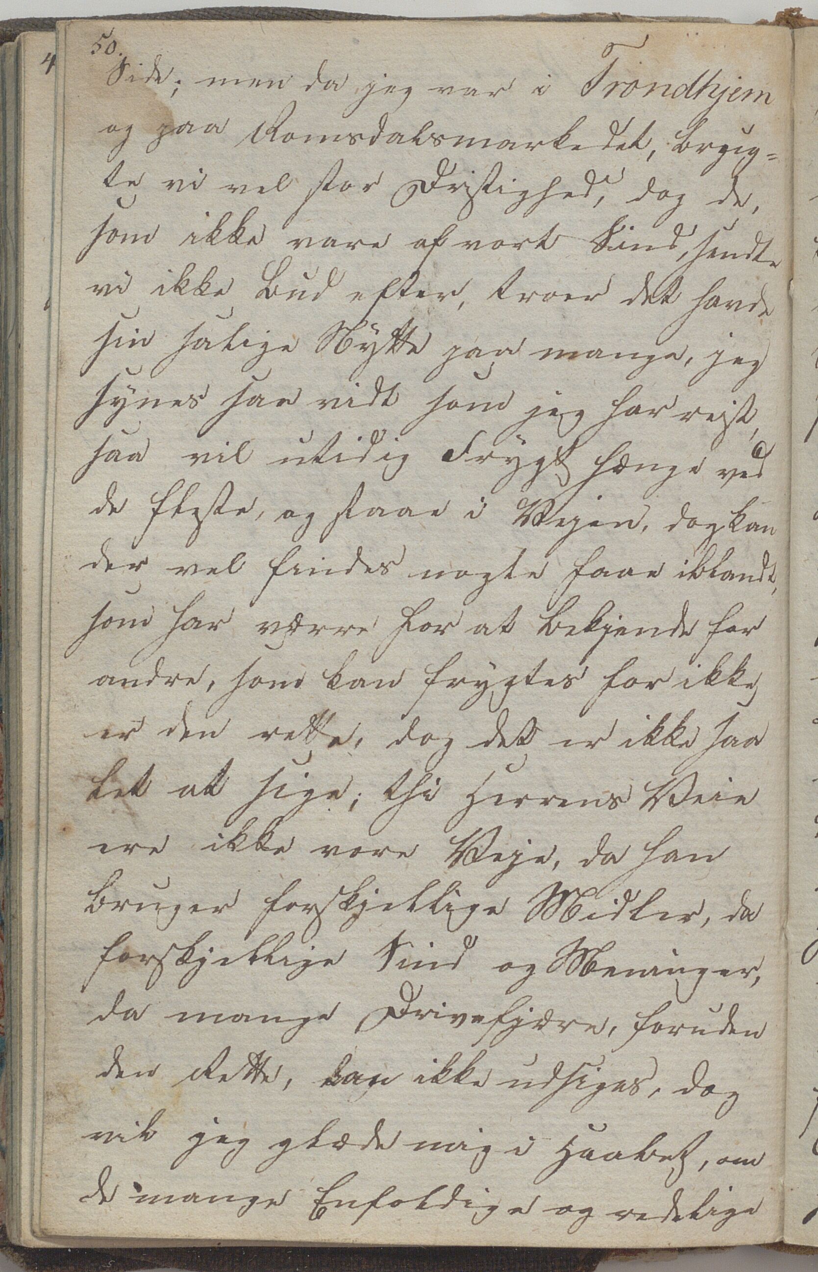 Heggtveitsamlingen, TMF/A-1007/H/L0045/0003: Brev, kopibøker, biografiske opptegnelser etc. / "Peter Andersen" - Kopibok., 1816-1829, s. 50