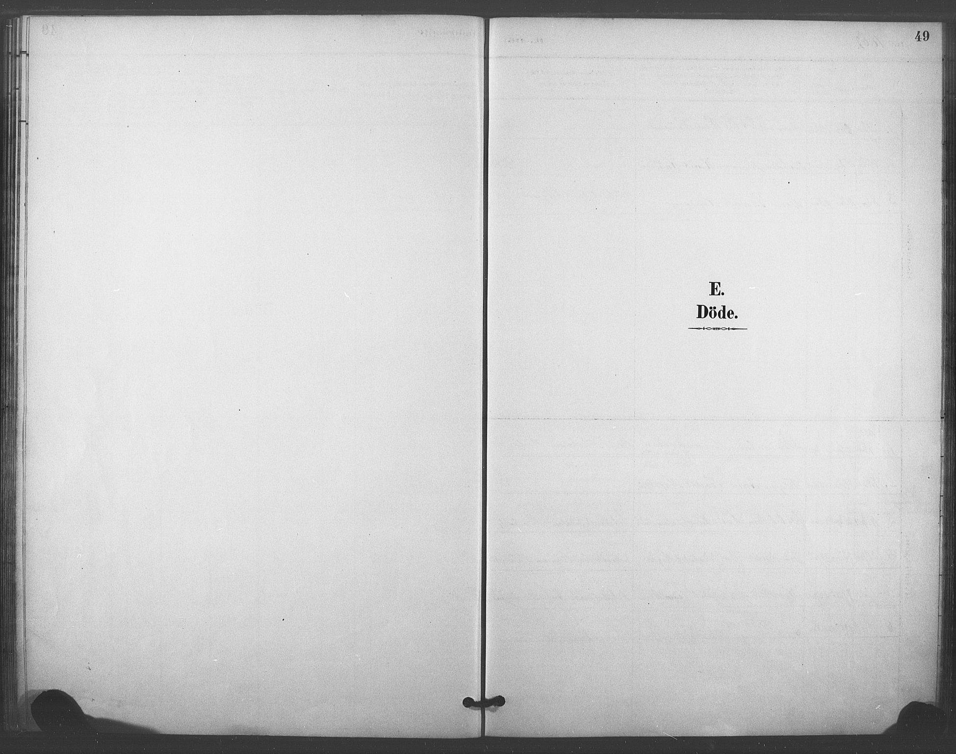 Kongsberg kirkebøker, SAKO/A-22/F/Fc/L0001: Ministerialbok nr. III 1, 1883-1897, s. 49