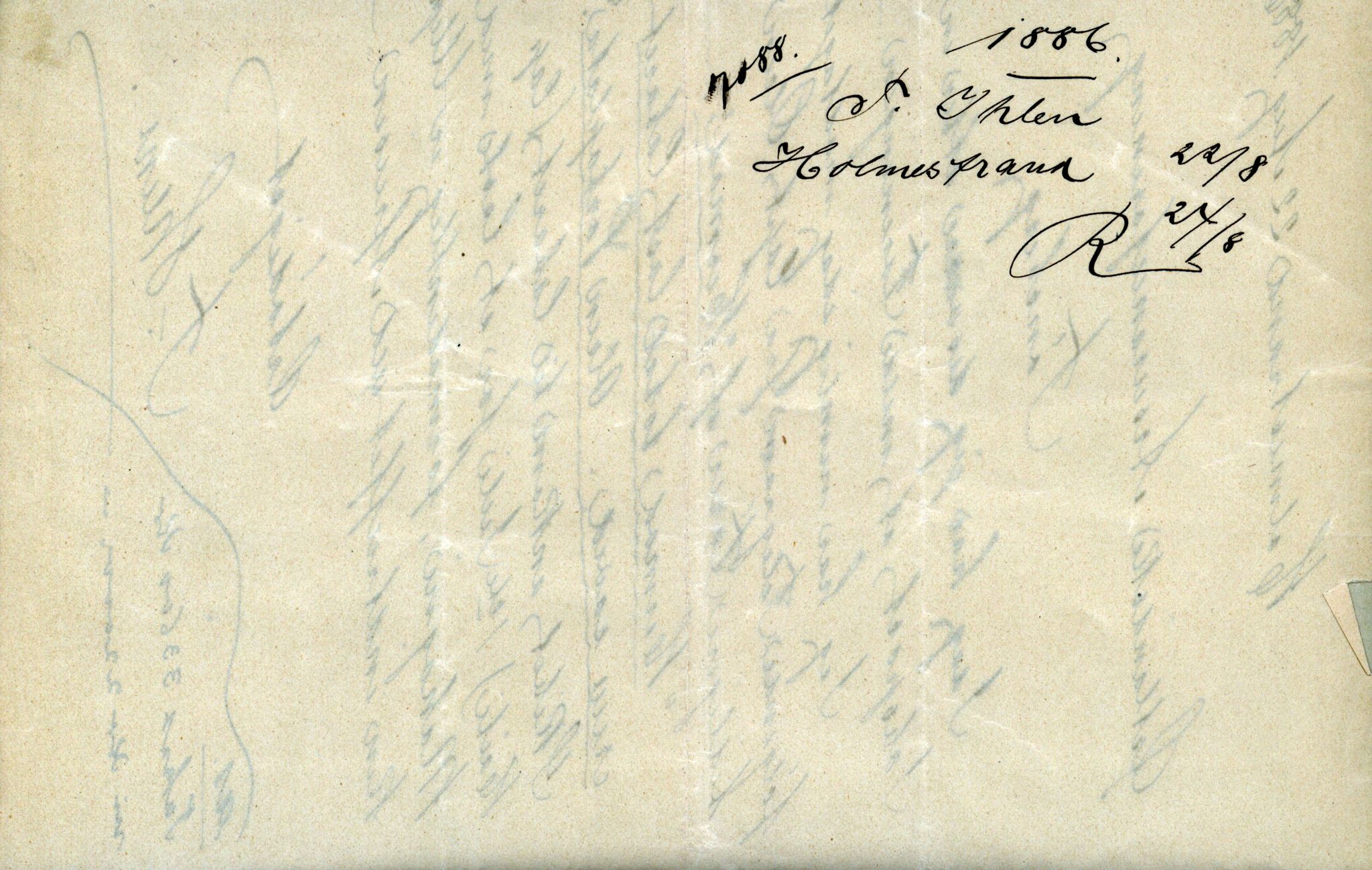 Pa 63 - Østlandske skibsassuranceforening, VEMU/A-1079/G/Ga/L0019/0012: Havaridokumenter / Activ, Ørnen, Hermod, Erato, Herman Lehmkuhl, 1886, s. 18