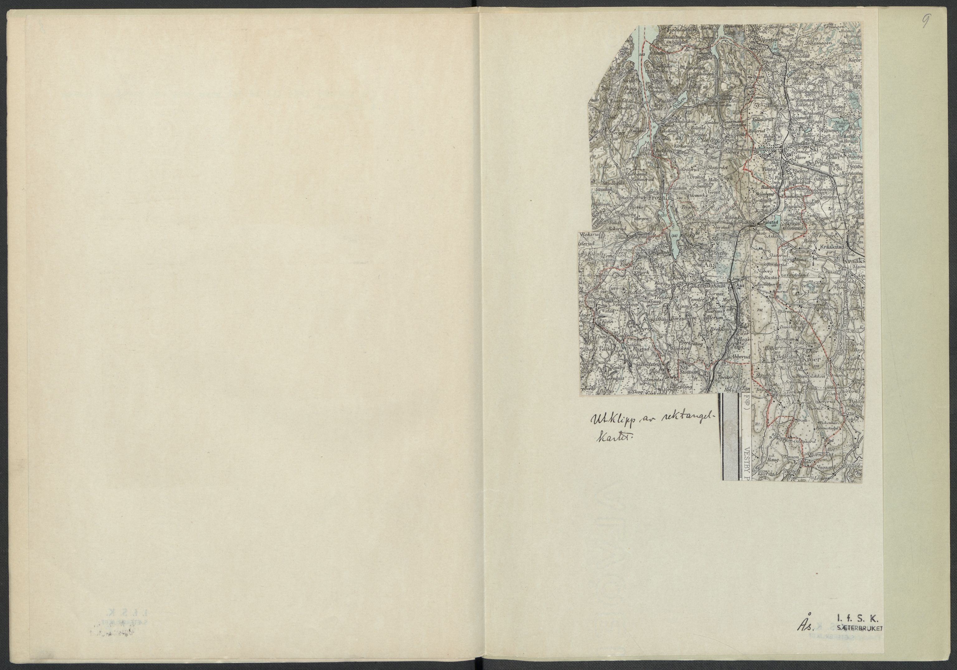 Instituttet for sammenlignende kulturforskning, RA/PA-0424/F/Fc/L0002/0002: Eske B2: / Akershus (perm II), 1932-1936, s. 9