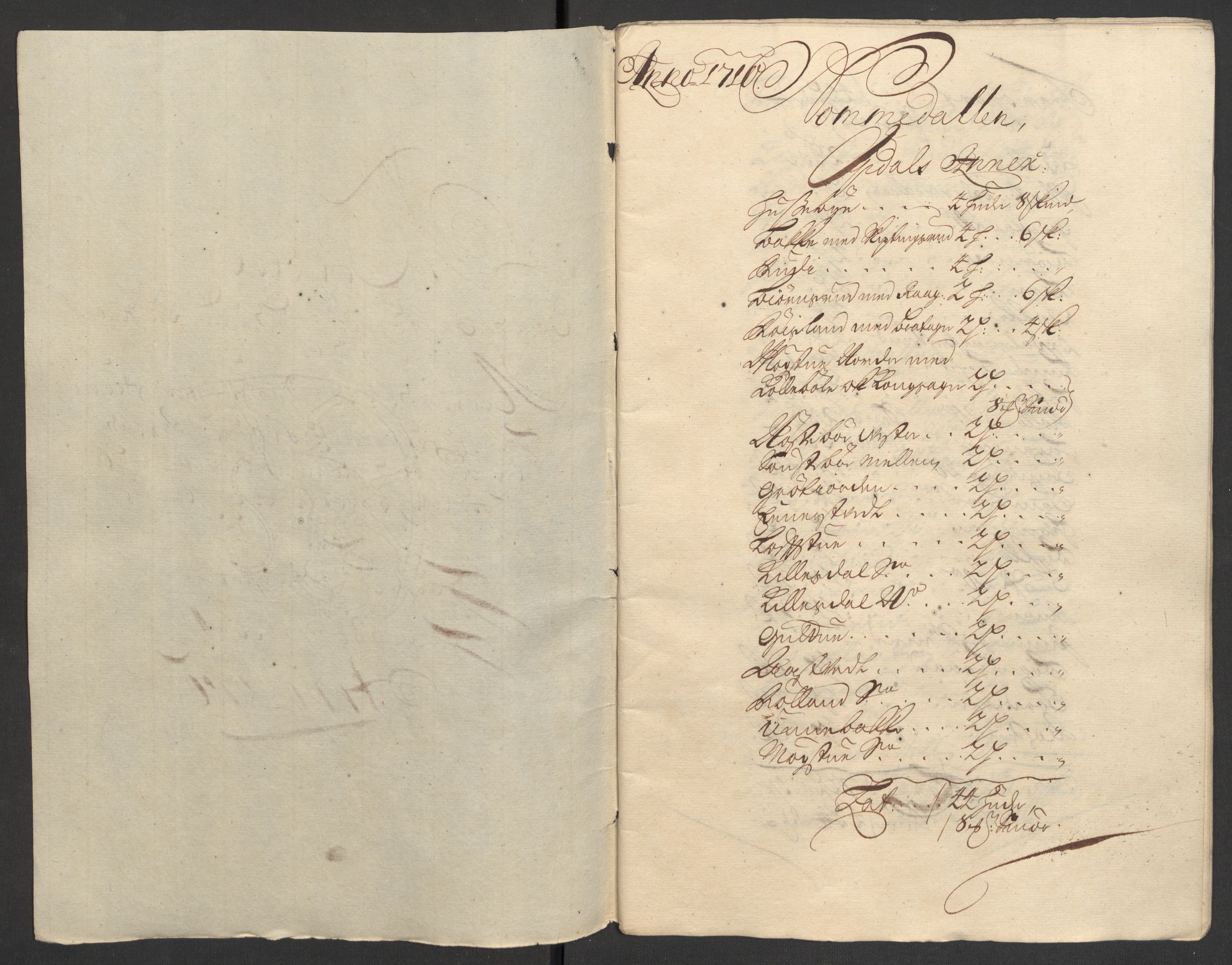 Rentekammeret inntil 1814, Reviderte regnskaper, Fogderegnskap, AV/RA-EA-4092/R24/L1585: Fogderegnskap Numedal og Sandsvær, 1709-1710, s. 204