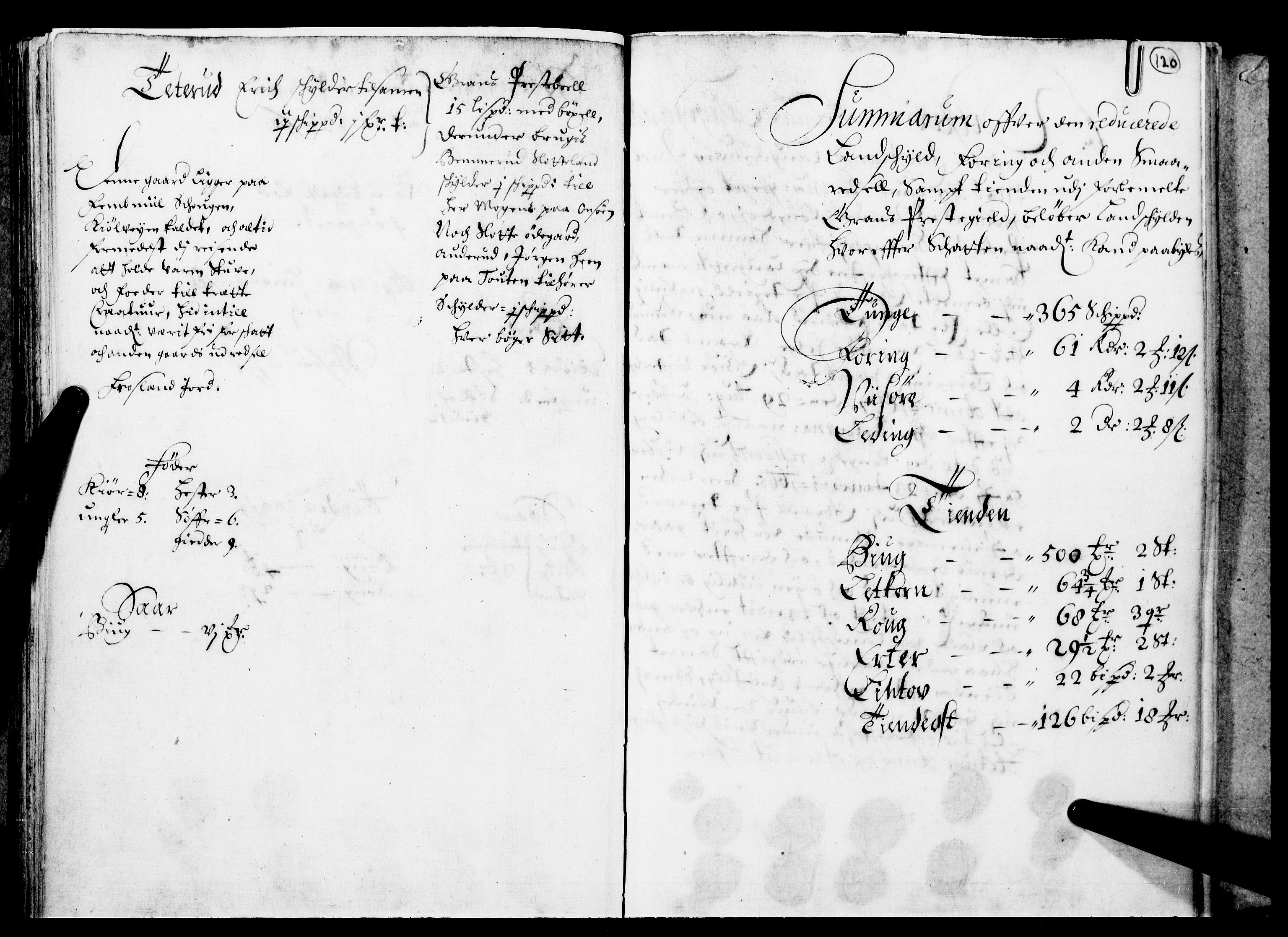 Rentekammeret inntil 1814, Realistisk ordnet avdeling, AV/RA-EA-4070/N/Nb/Nba/L0016: Hadeland og Valdres fogderi, 1. del, 1667, s. 119b-120a